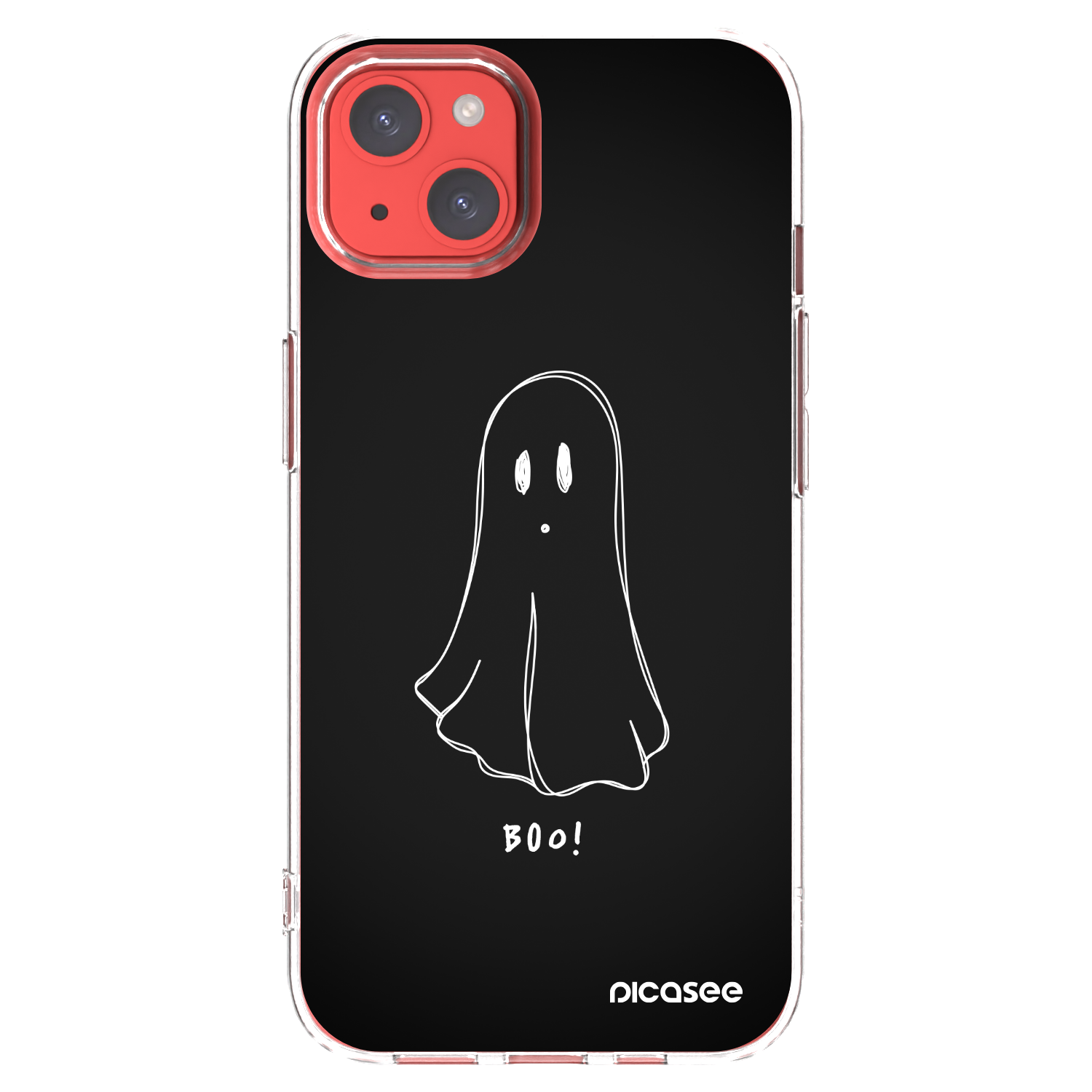 Picasee silikonska prozirna maskica za Apple iPhone 13 - Ghost 2