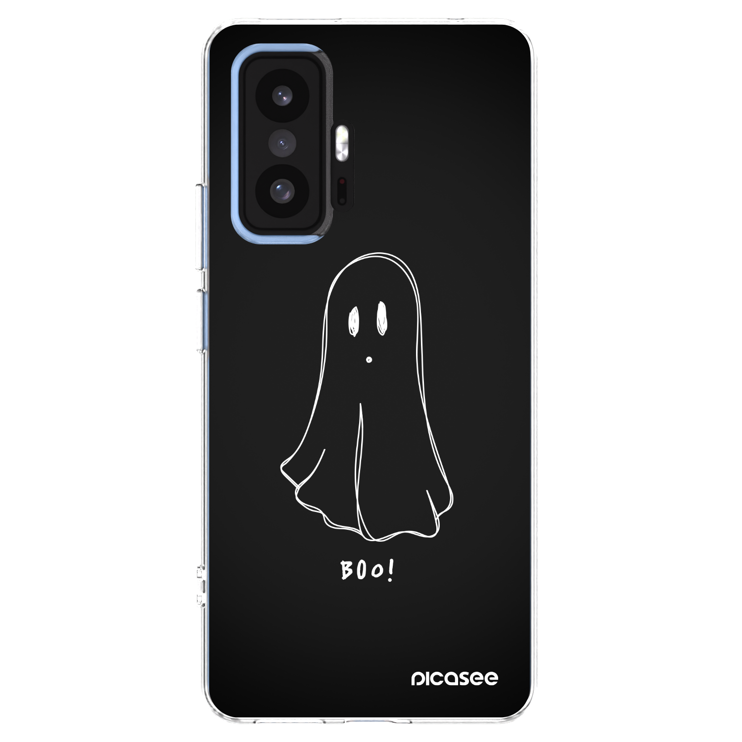 Picasee silikonska prozirna maskica za Xiaomi 11T Pro - Ghost 2