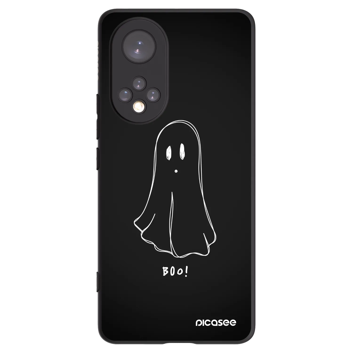 Picasee crna silikonska maskica za Huawei Nova 9 - Ghost 2