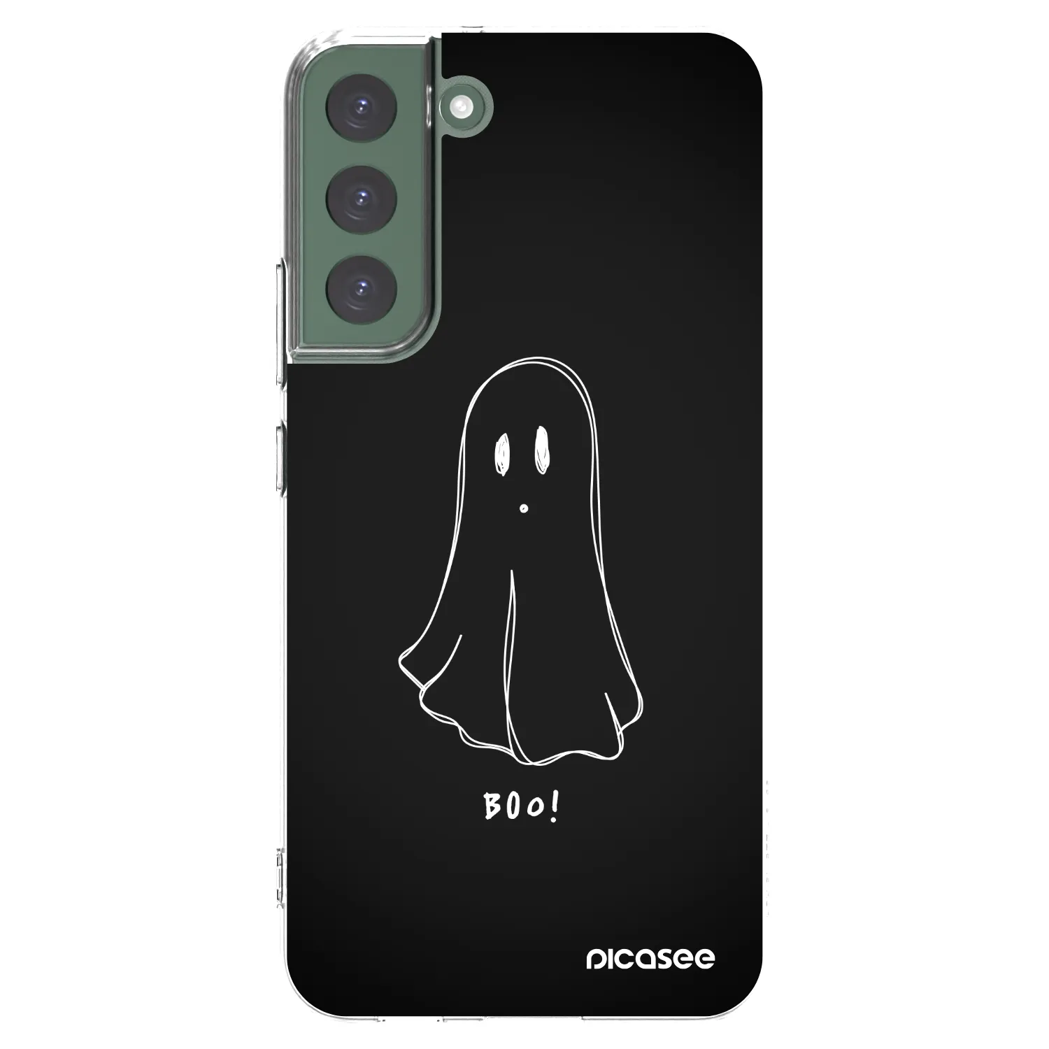 Picasee silikonska prozirna maskica za Samsung Galaxy S22+ 5G - Ghost 2