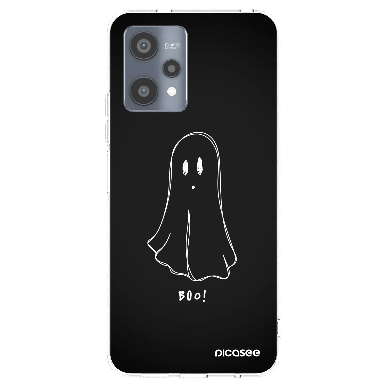 Picasee silikonska prozirna maskica za Realme 9 Pro 5G - Ghost 2