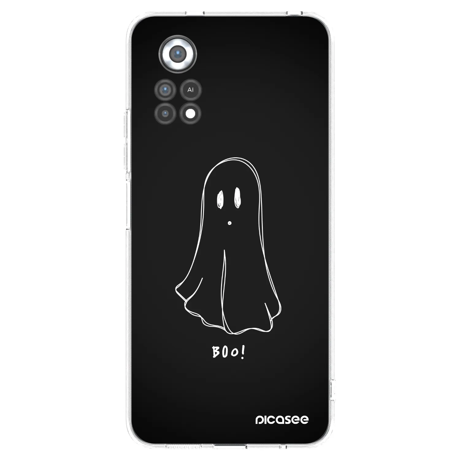 Picasee silikonska prozirna maskica za Xiaomi Poco X4 Pro 5G - Ghost 2