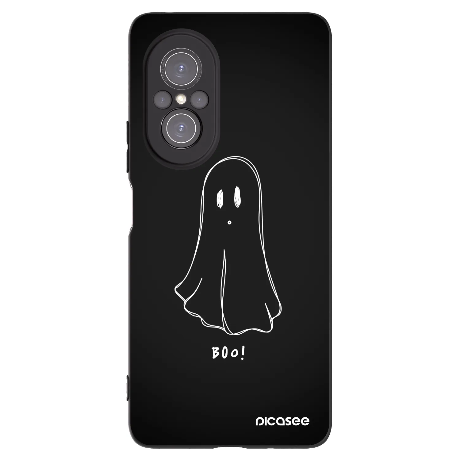Picasee crna silikonska maskica za Huawei Nova 9 SE - Ghost 2