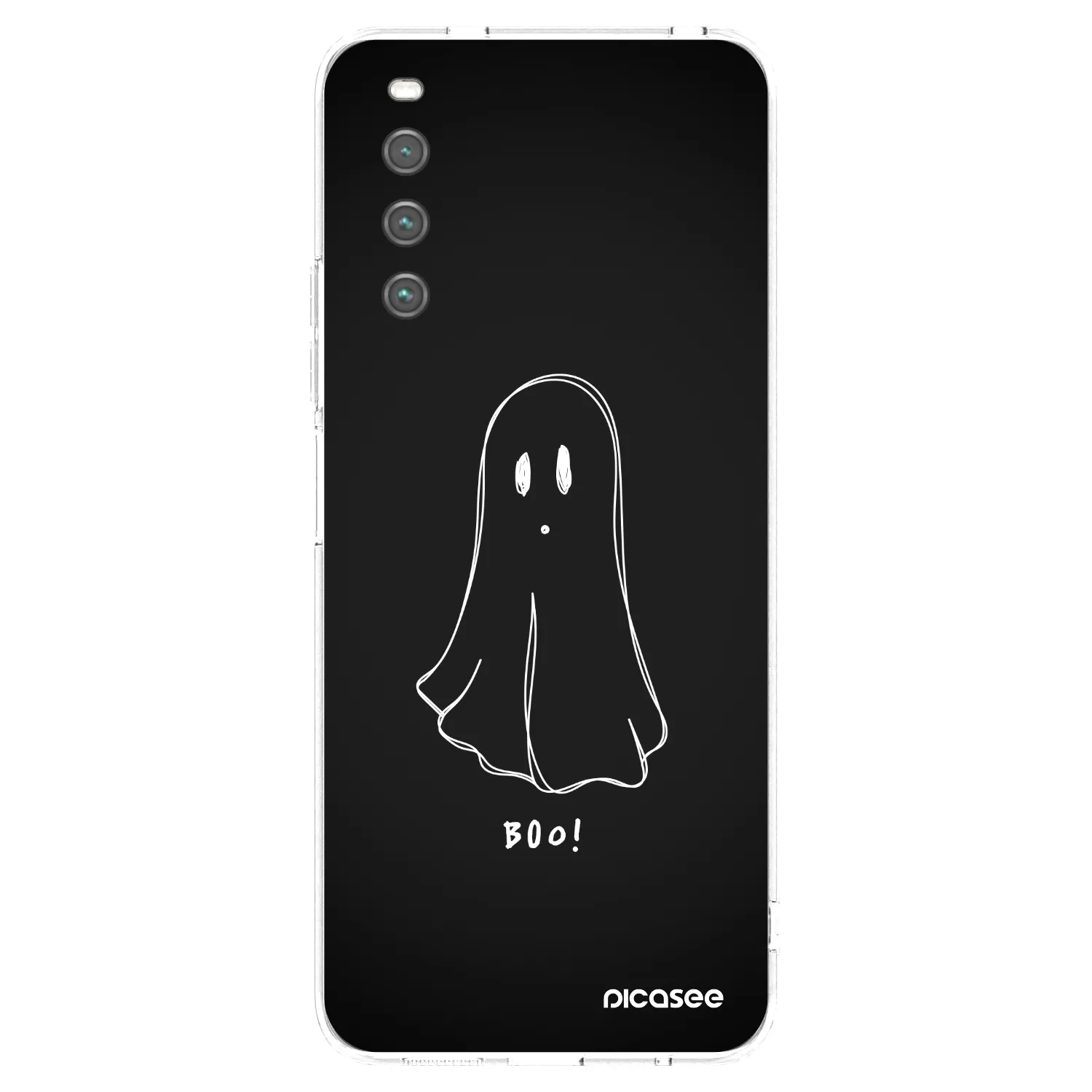 Picasee silikonska prozirna maskica za Sony Xperia 10 IV 5G - Ghost 2