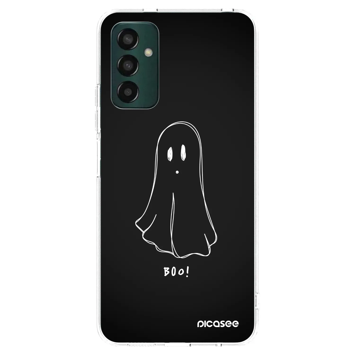 Picasee silikonska prozirna maskica za Samsung Galaxy M13 M135F - Ghost 2