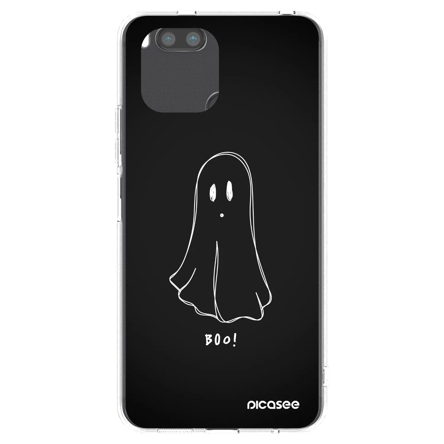 Picasee silikonska prozirna maskica za Xiaomi Redmi A1 - Ghost 2