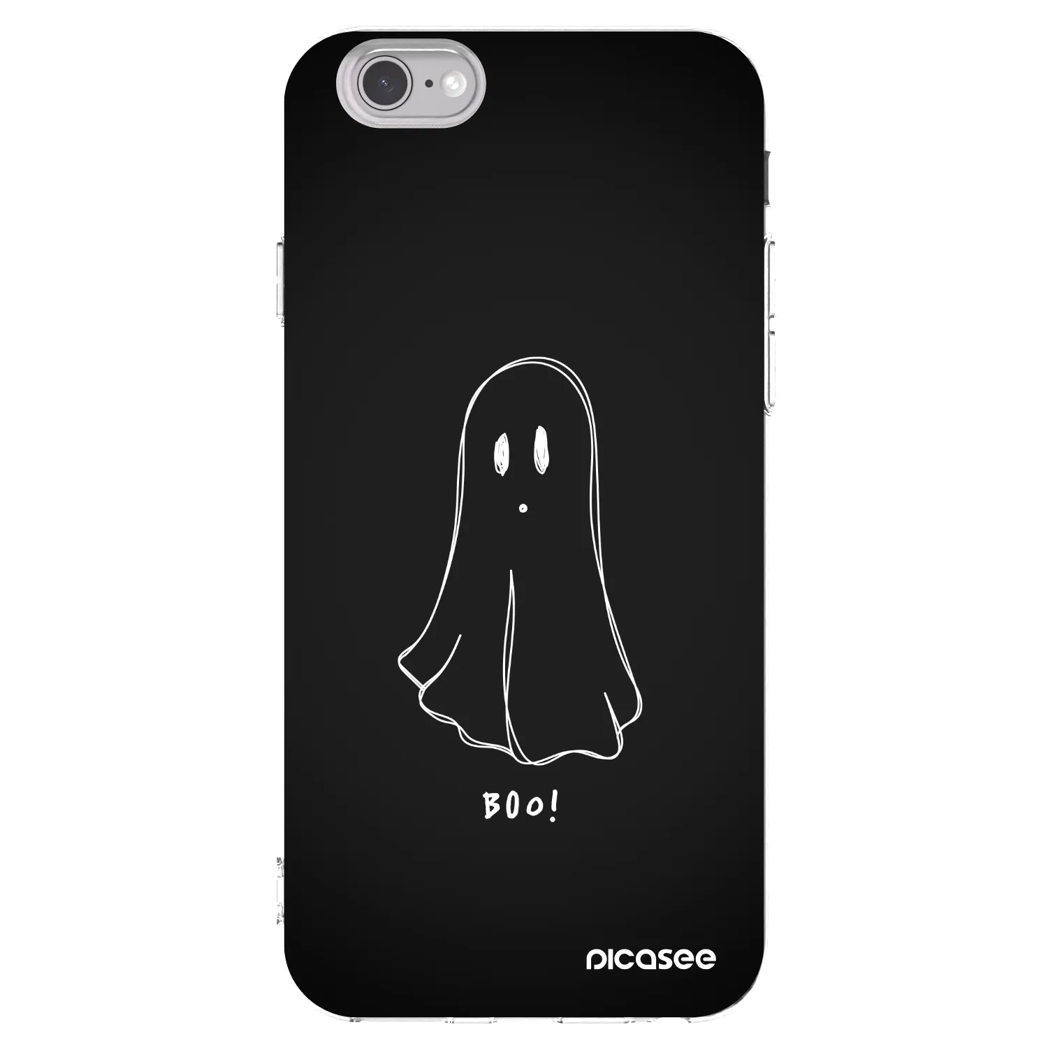 Picasee silikonska prozirna maskica za Apple iPhone 6/6S - Ghost 2