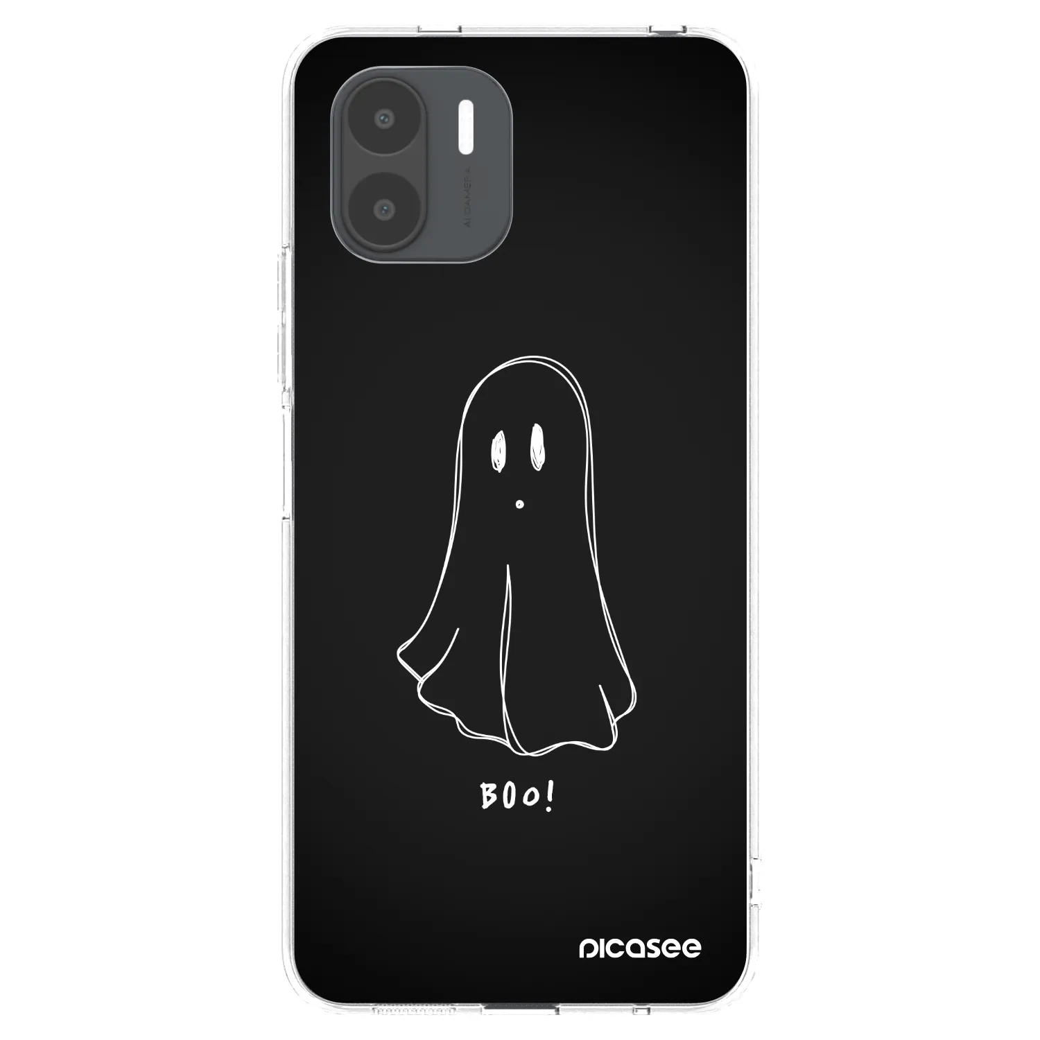 Picasee silikonska prozirna maskica za Xiaomi Redmi A2 - Ghost 2