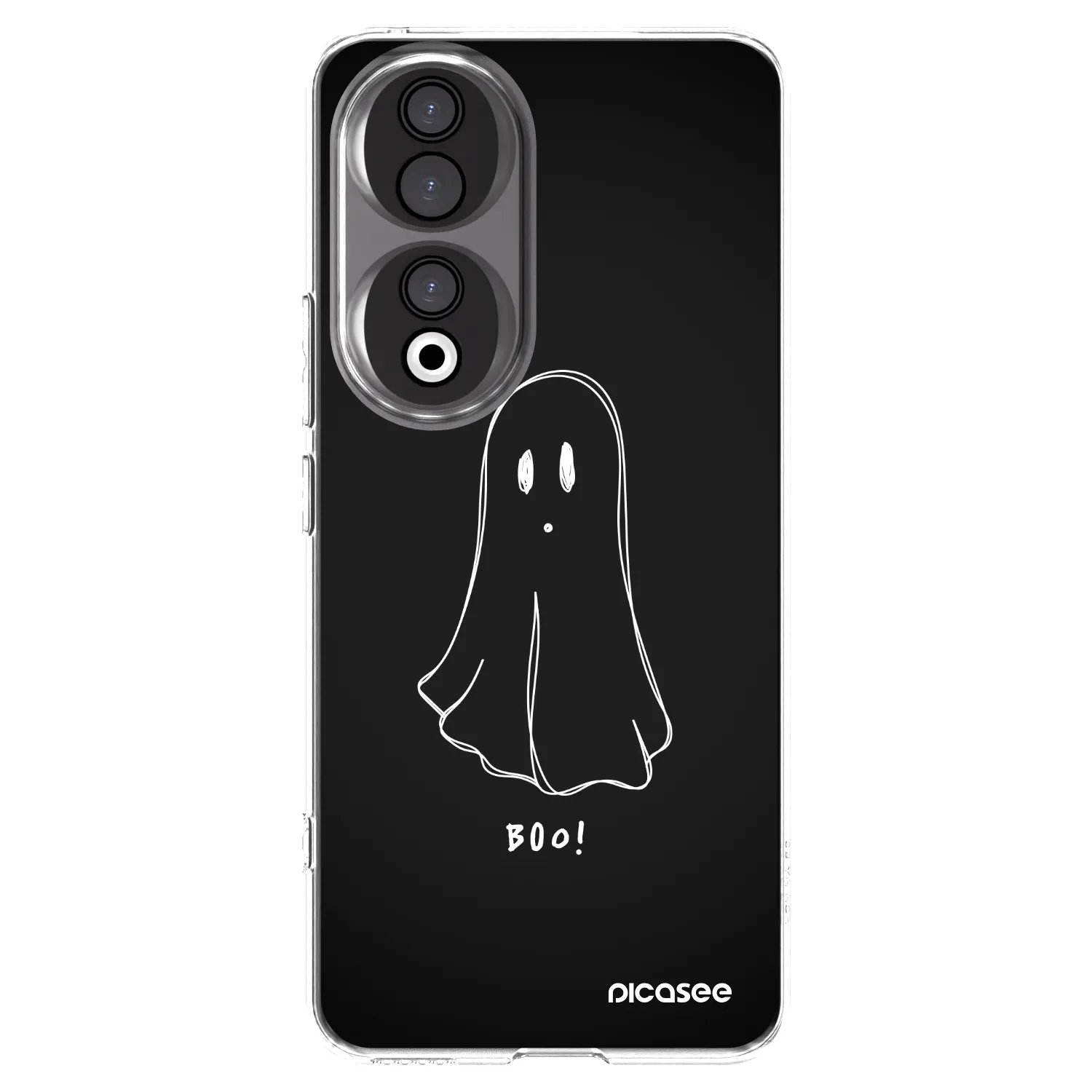 Picasee silikonska prozirna maskica za Honor 90 5G - Ghost 2
