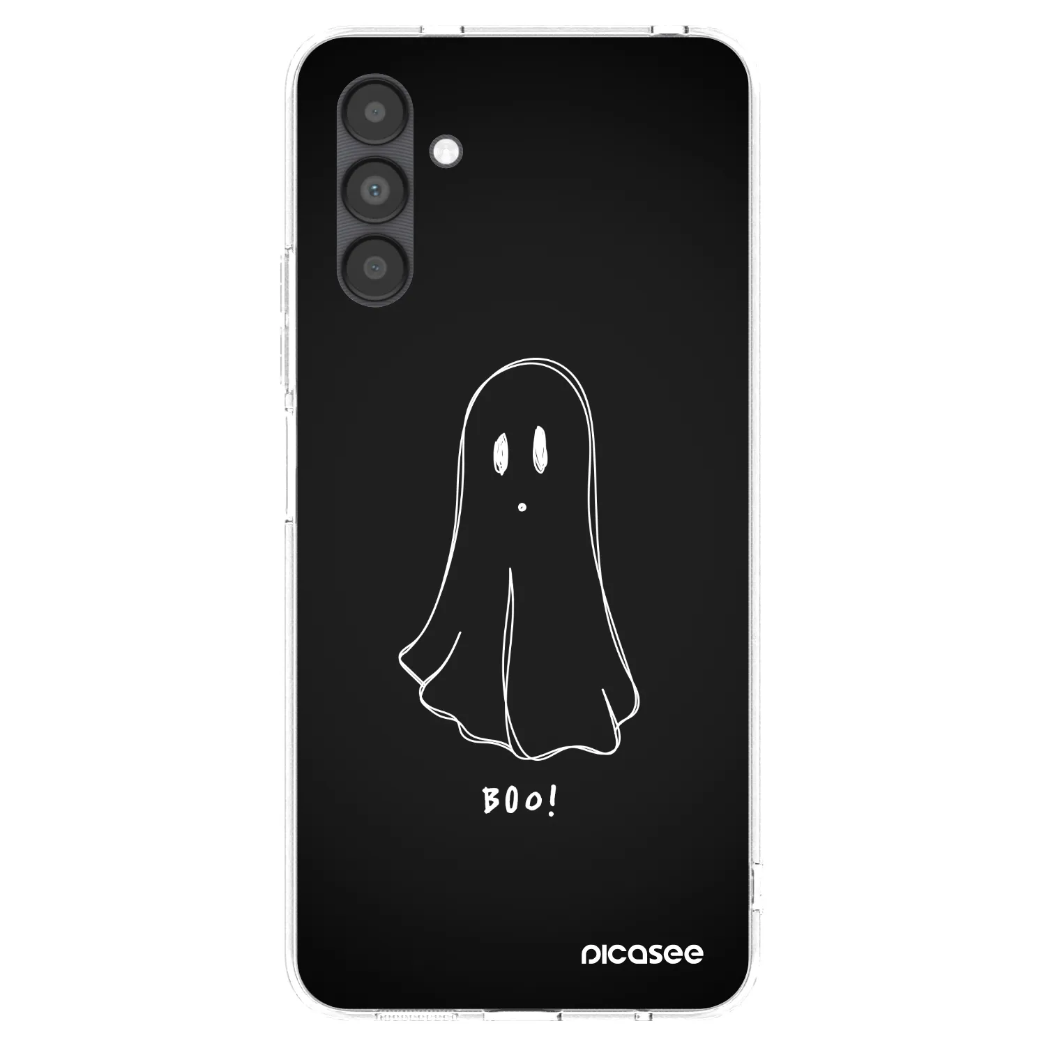 Picasee silikonska prozirna maskica za Samsung Galaxy A04s A047F - Ghost 2