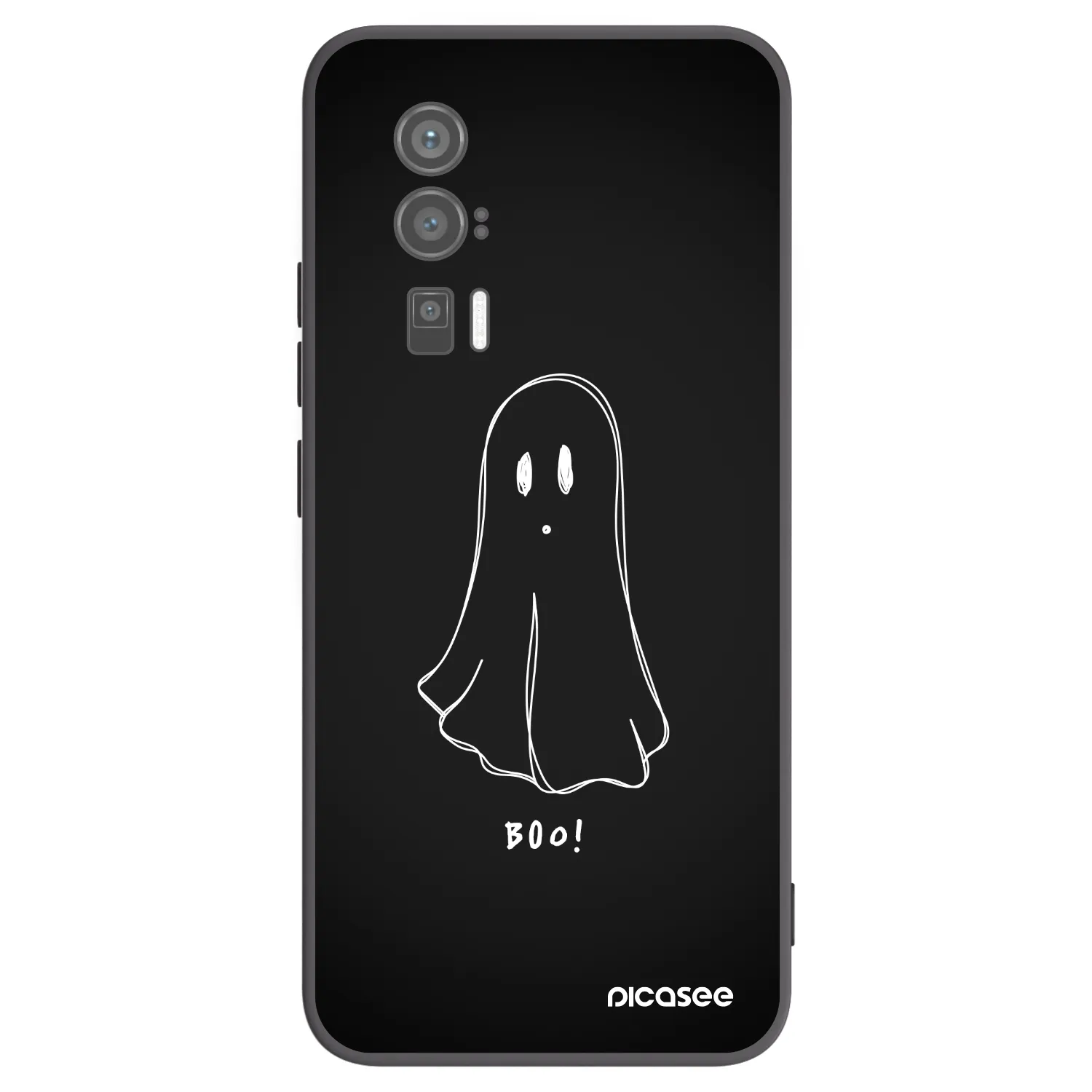 Picasee crna silikonska maskica za Xiaomi Poco F5 Pro 5G - Ghost 2