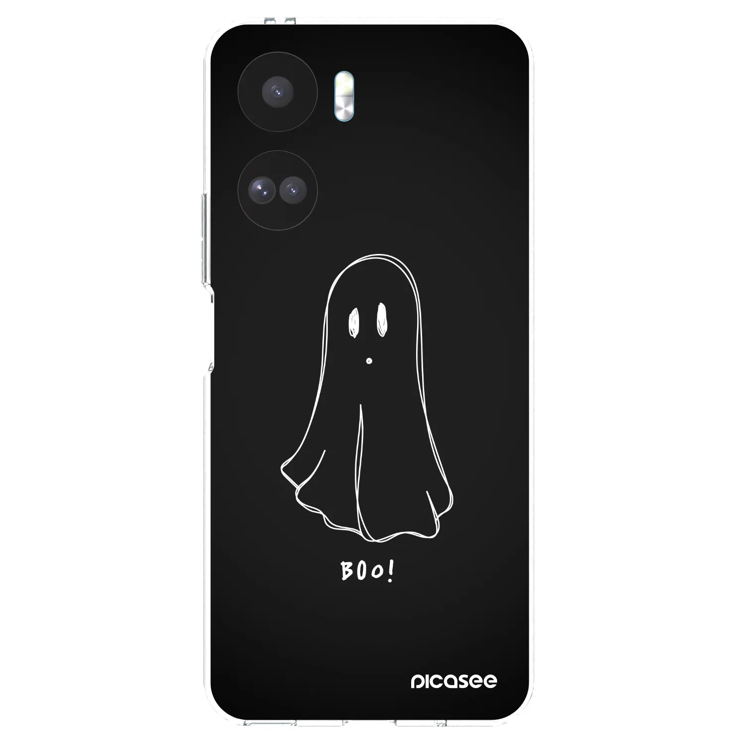 Picasee silikonska prozirna maskica za Honor 90 Lite 5G - Ghost 2