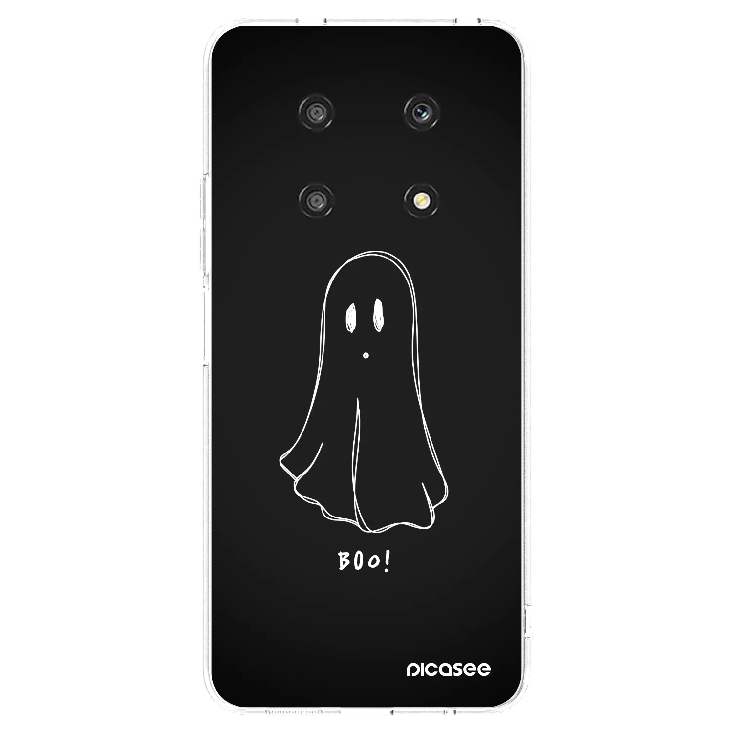 Picasee silikonska prozirna maskica za Honor Magic4 Lite 5G - Ghost 2
