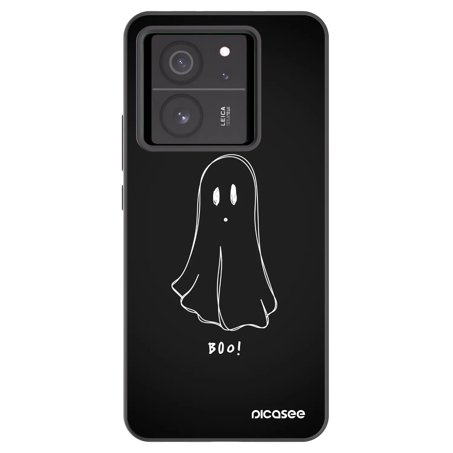 Picasee crna silikonska maskica za Xiaomi 13T Pro - Ghost 2