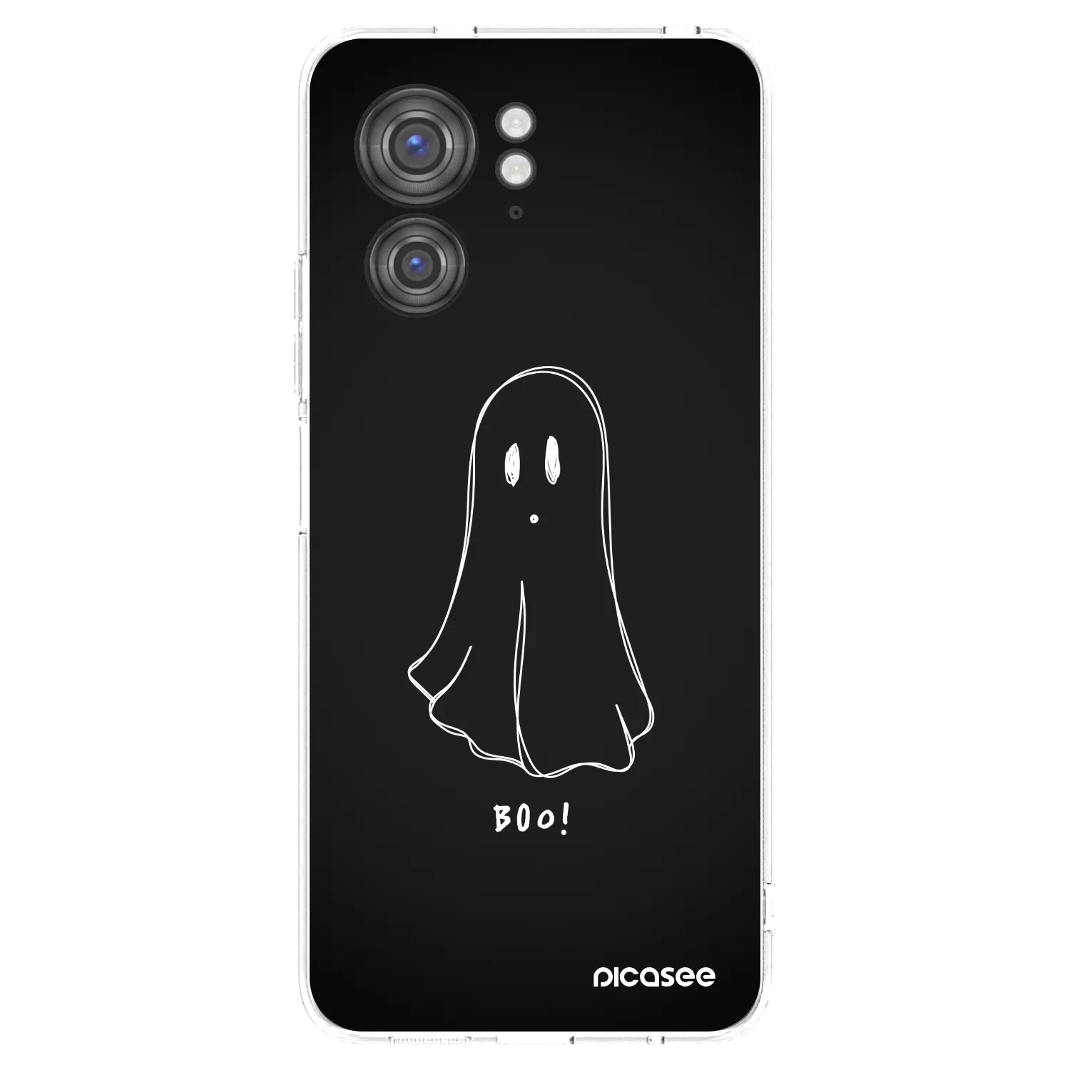 Picasee silikonska prozirna maskica za Motorola Edge 40 - Ghost 2