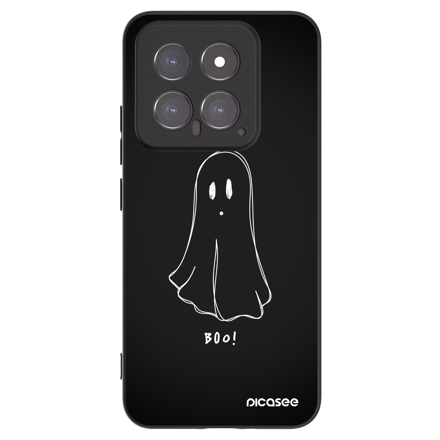 Picasee crna silikonska maskica za Xiaomi 14 - Ghost 2