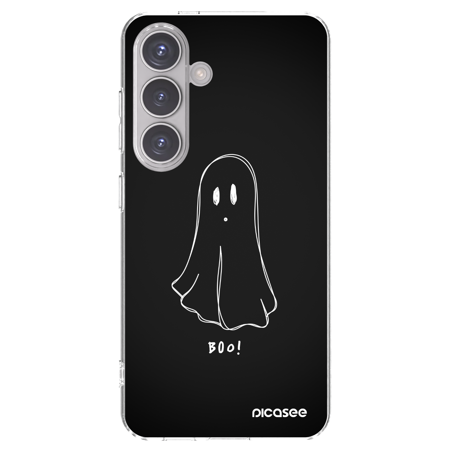Picasee silikonska prozirna maskica za Samsung Galaxy S24 S921B 5G - Ghost 2