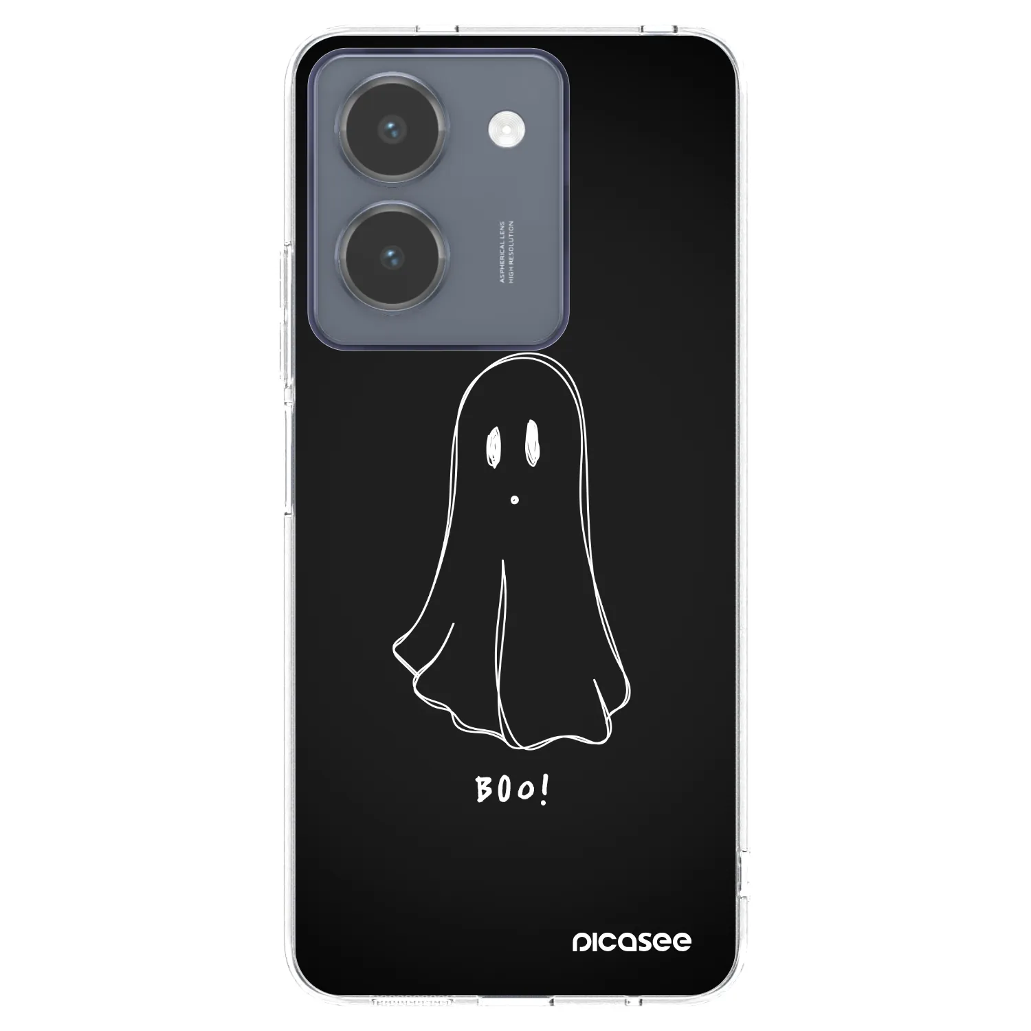 Picasee silikonska prozirna maskica za Vivo Y36 4G - Ghost 2
