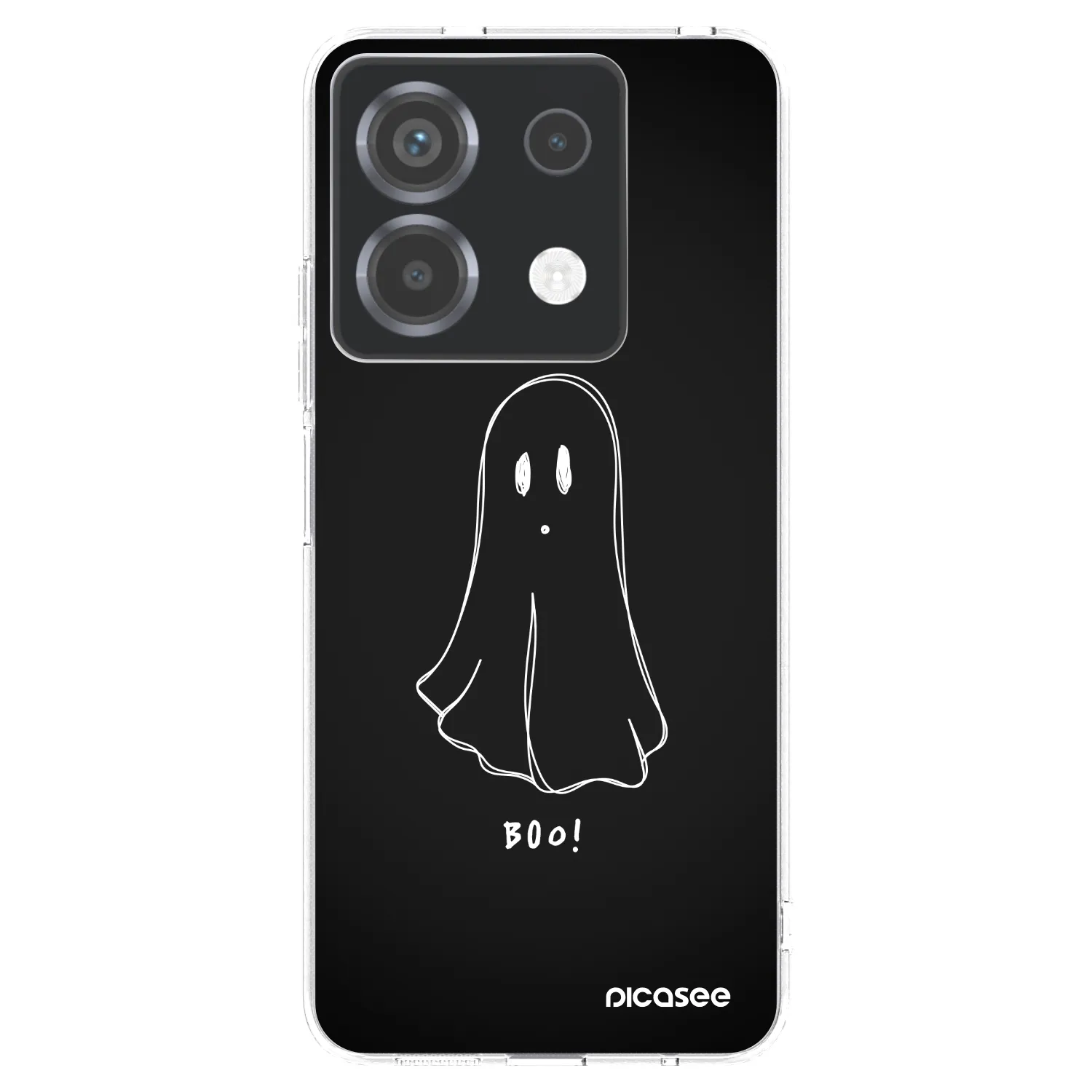 Picasee silikonska prozirna maskica za Xiaomi Poco X6 - Ghost 2