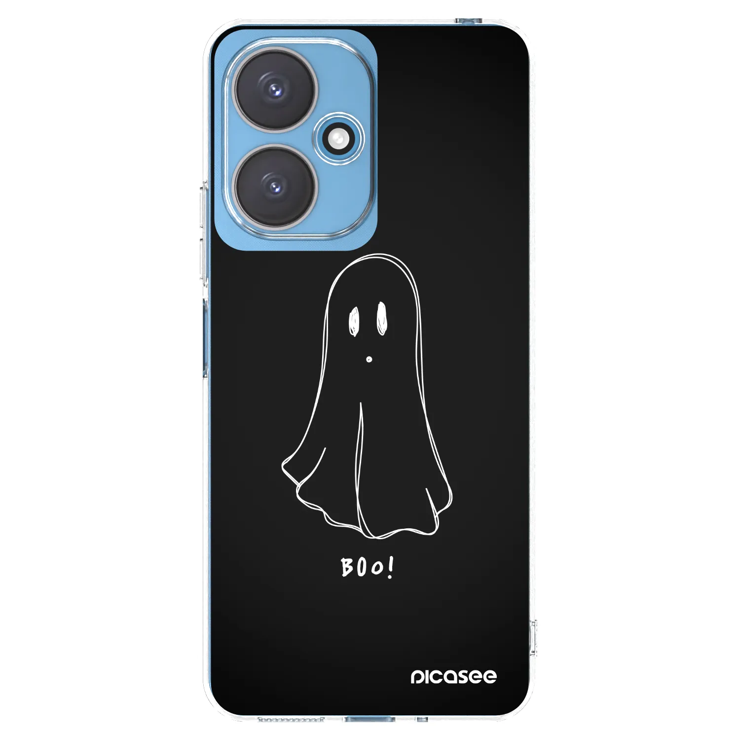 Picasee silikonska prozirna maskica za Xiaomi Redmi 13C 5G - Ghost 2