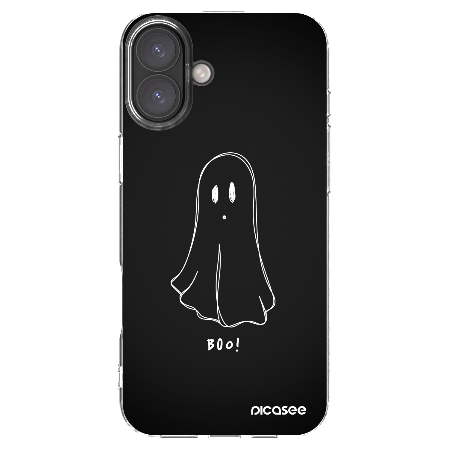 Picasee silikonska prozirna maskica za Apple iPhone 16 Plus - Ghost 2