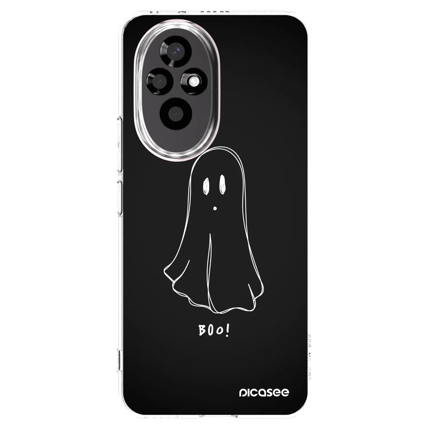 Picasee silikonska prozirna maskica za Honor 200 Pro 5G - Ghost 2