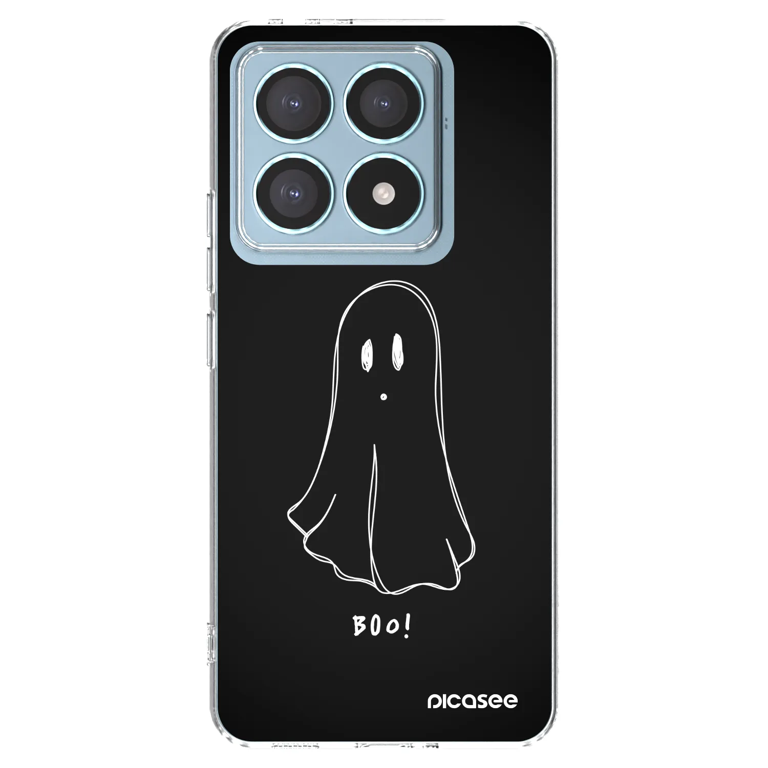 Picasee silikonska prozirna maskica za Xiaomi 14T Pro - Ghost 2