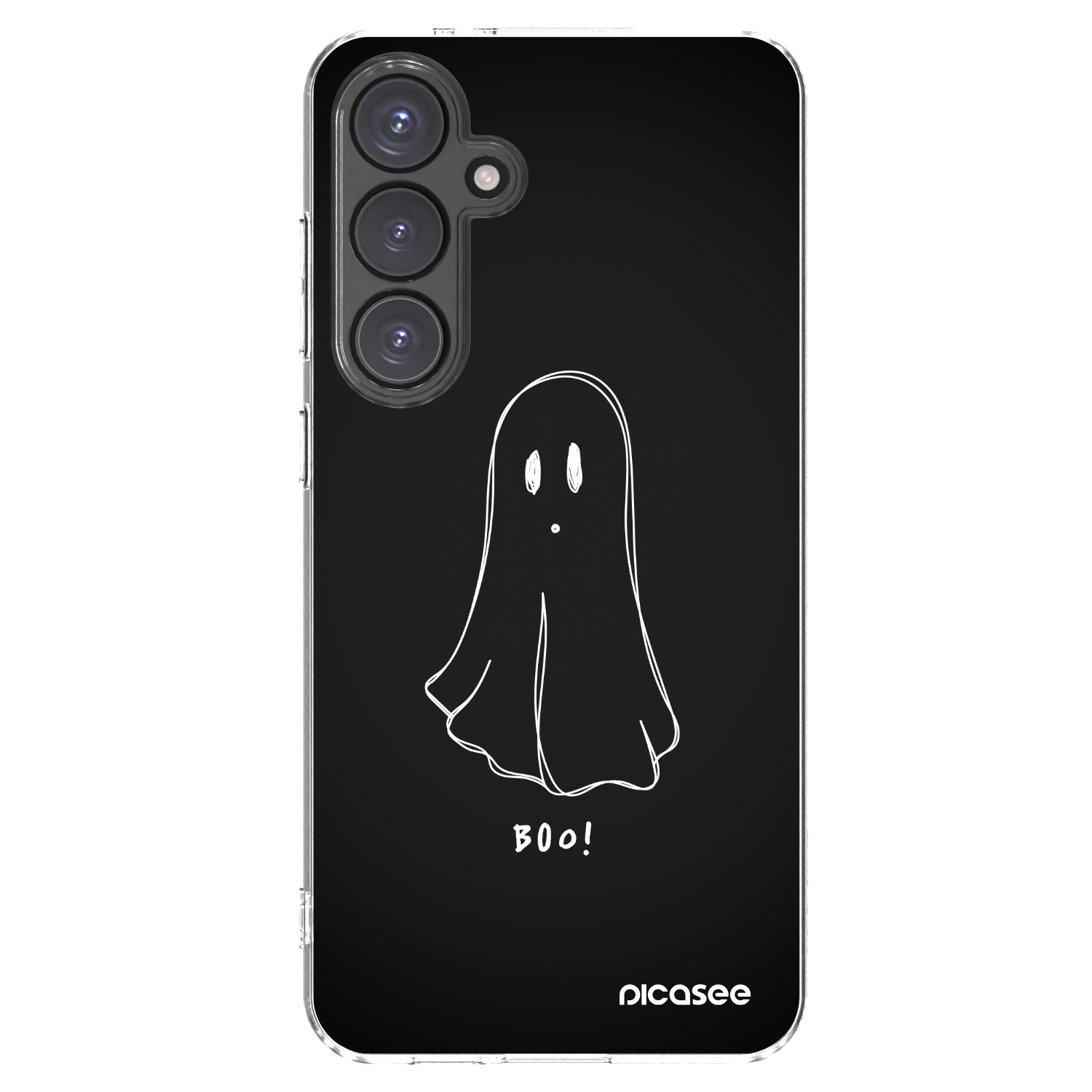 Picasee silikonska prozirna maskica za Samsung Galaxy S24 FE S721B - Ghost 2
