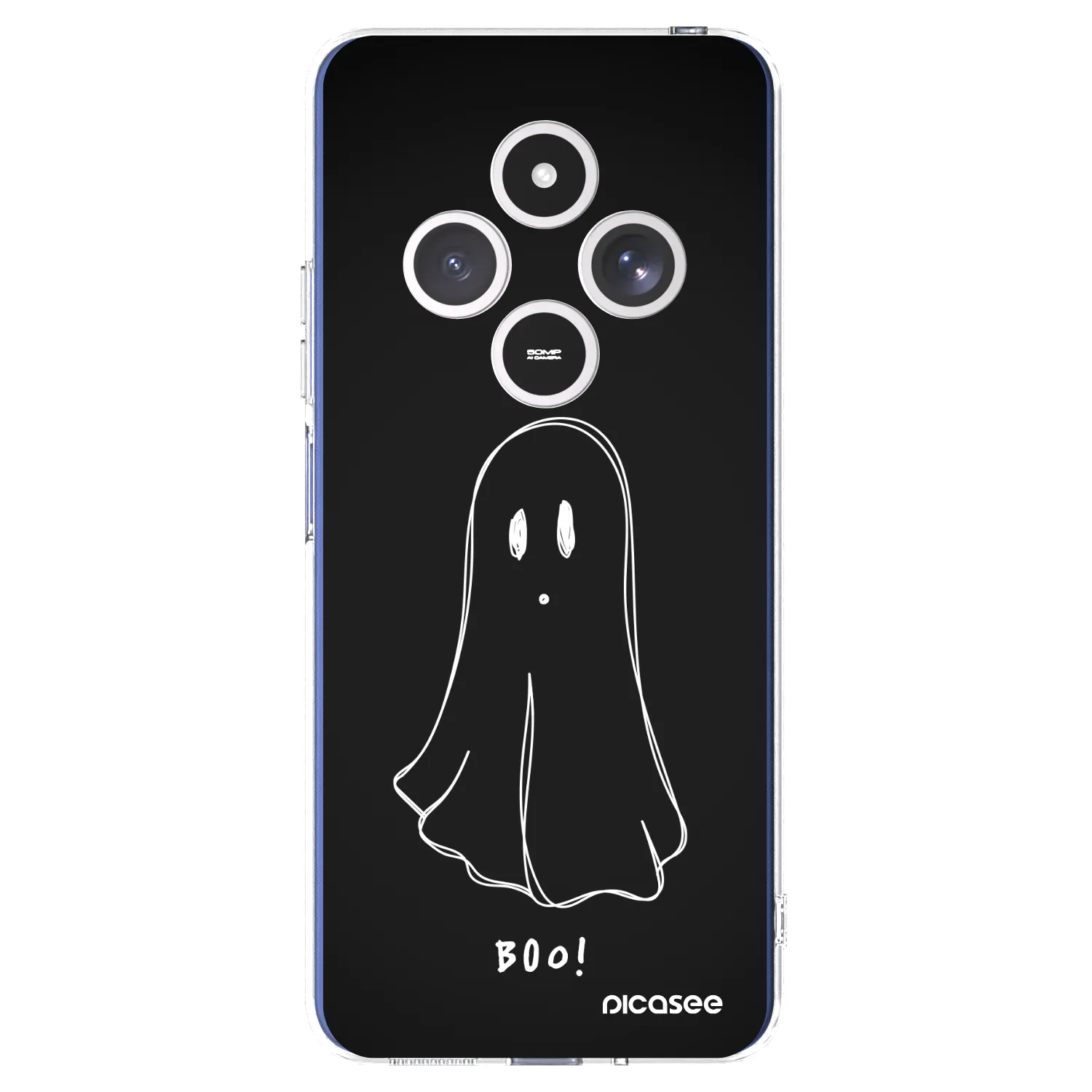 Picasee silikonska prozirna maskica za Xiaomi Redmi 14C - Ghost 2