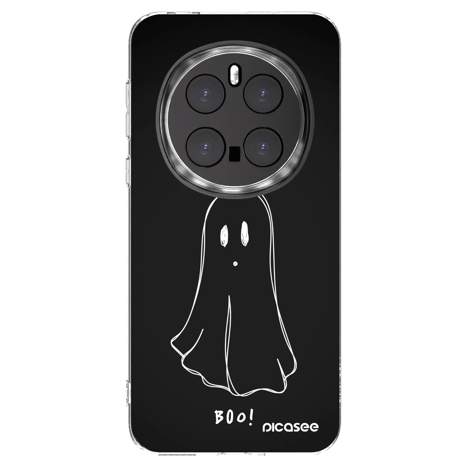 Picasee silikonska prozirna maskica za Honor Magic7 Pro 5G - Ghost 2