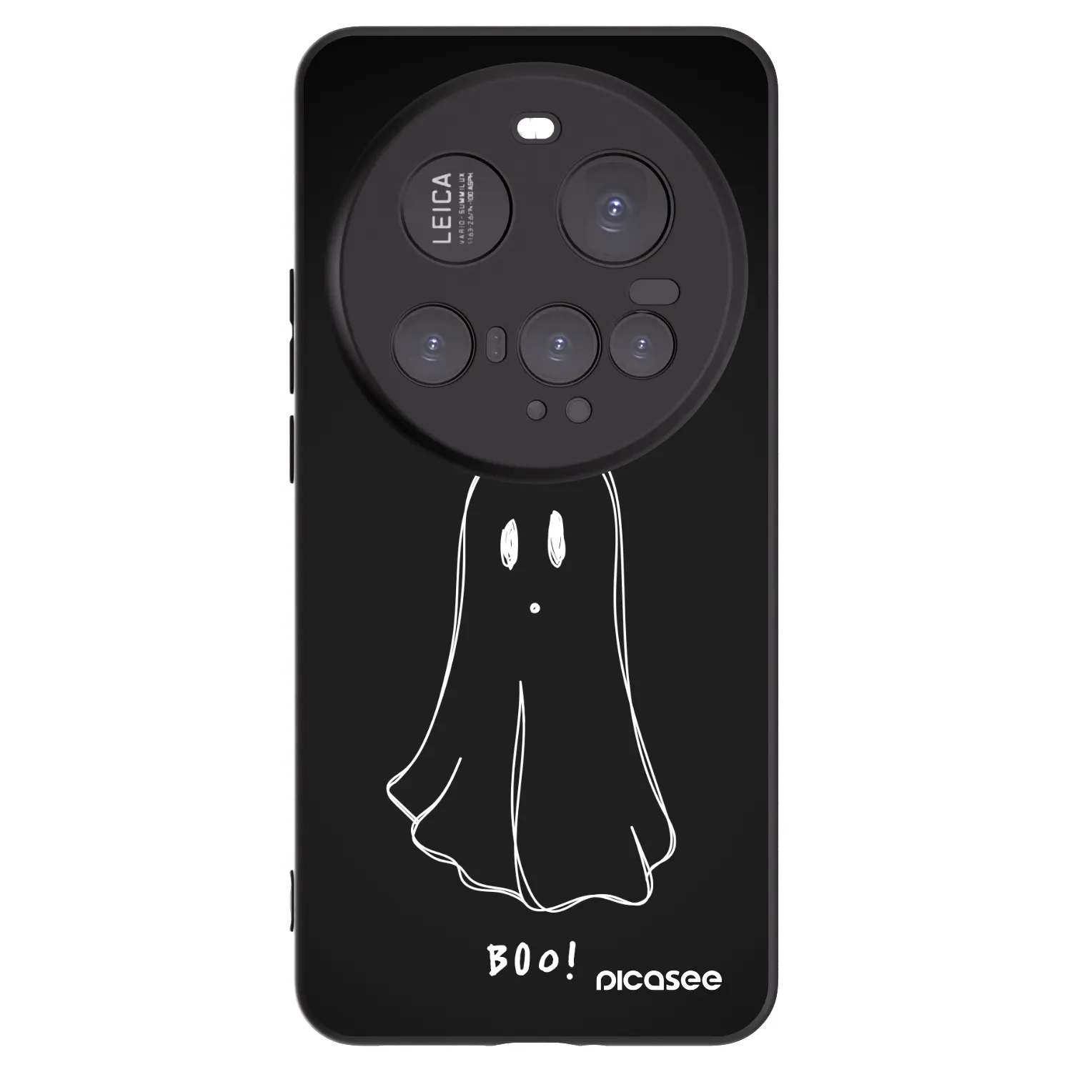 Picasee crna silikonska maskica za Xiaomi 15 Ultra - Ghost 2