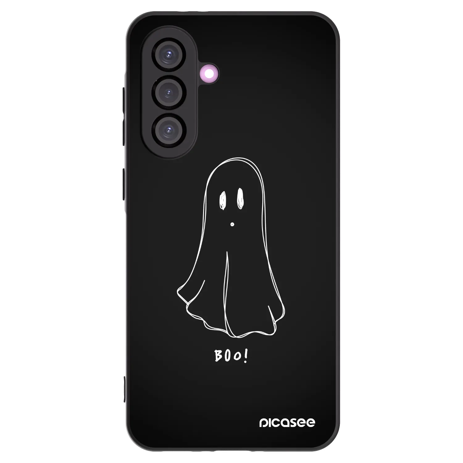 Picasee crna silikonska maskica za Samsung Galaxy A56 5G A566B - Ghost 2
