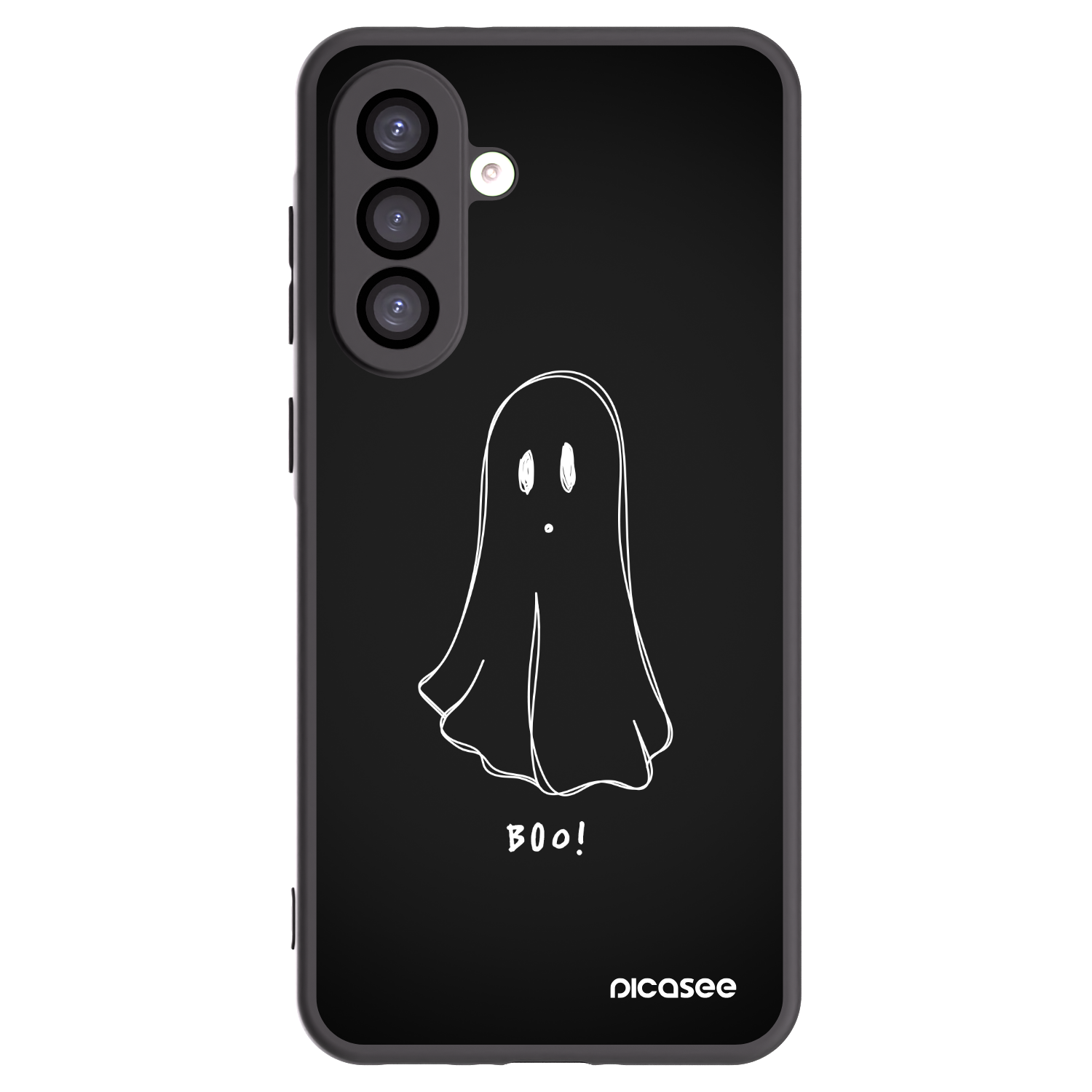 Picasee crna silikonska maskica za Samsung Galaxy A26 5G A266B - Ghost 2