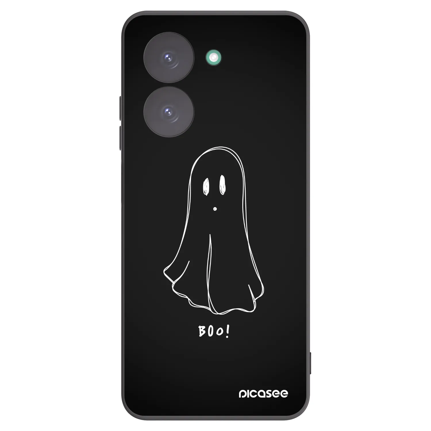 Picasee crna silikonska maskica za Xiaomi Redmi A5 - Ghost 2