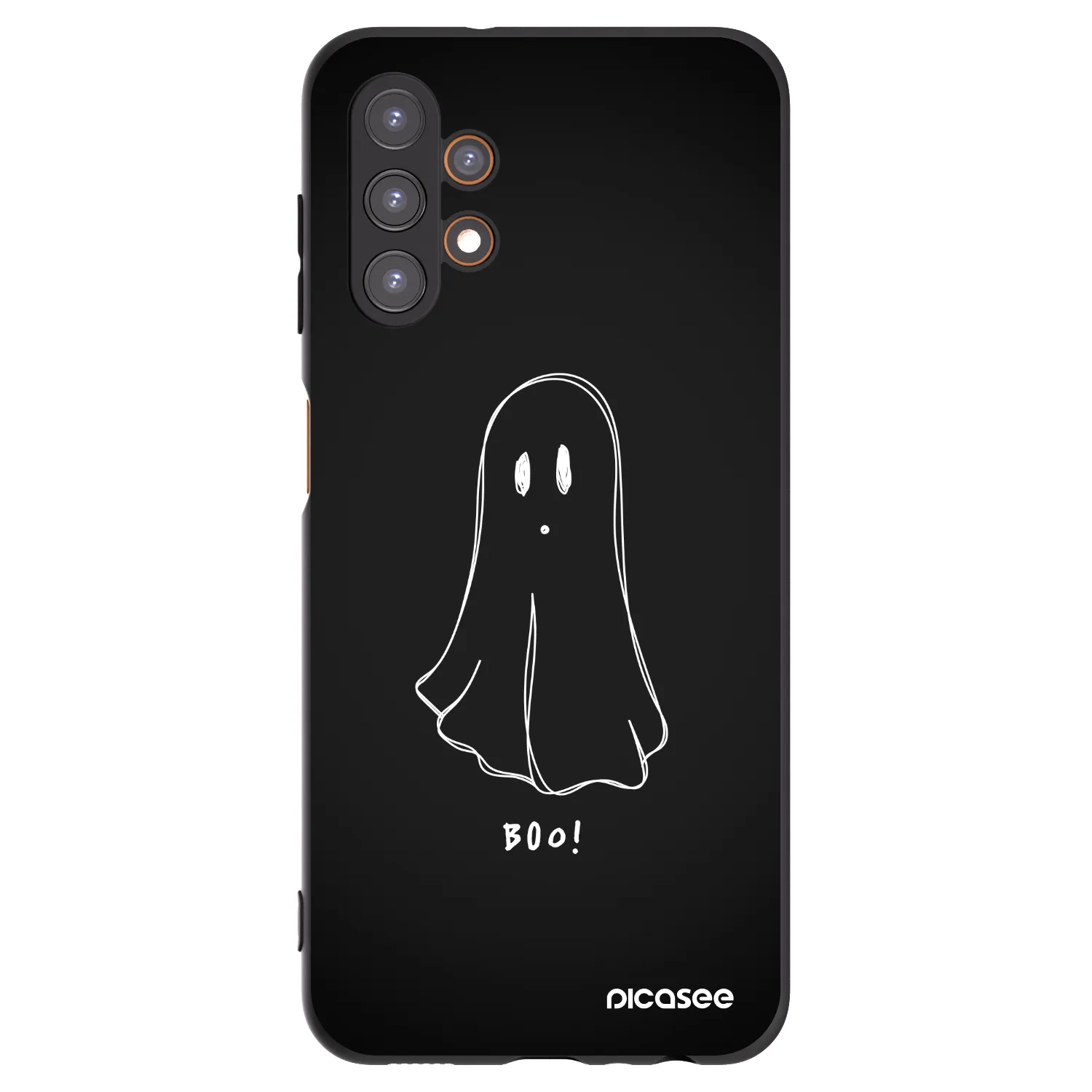 Picasee crna silikonska maskica za Samsung Galaxy A13 5G - Ghost 2