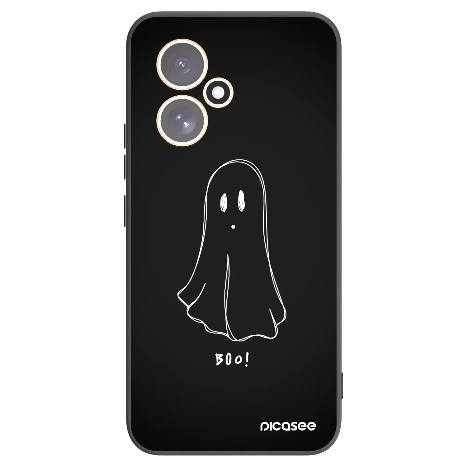 Picasee crna silikonska maskica za Honor 400 5G - Ghost 2