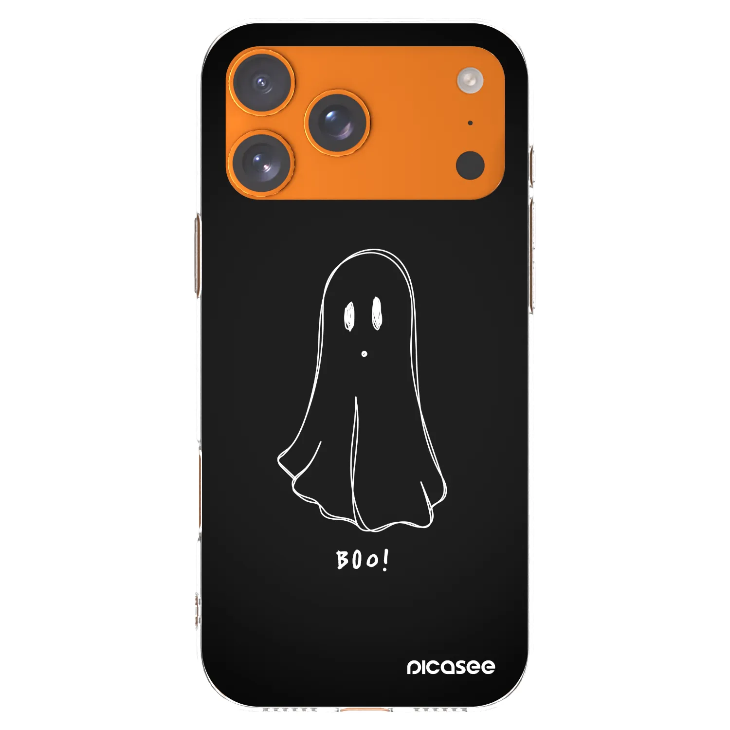 Picasee silikonska prozirna maskica za Apple iPhone 17 Pro Max - Ghost 2