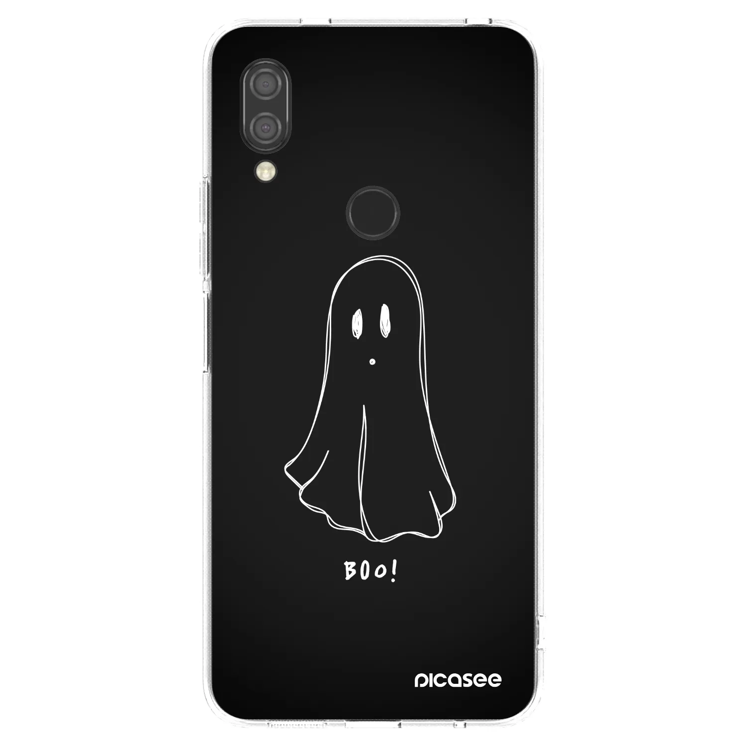 Picasee silikonska prozirna maskica za Xiaomi Redmi 7 - Ghost 2