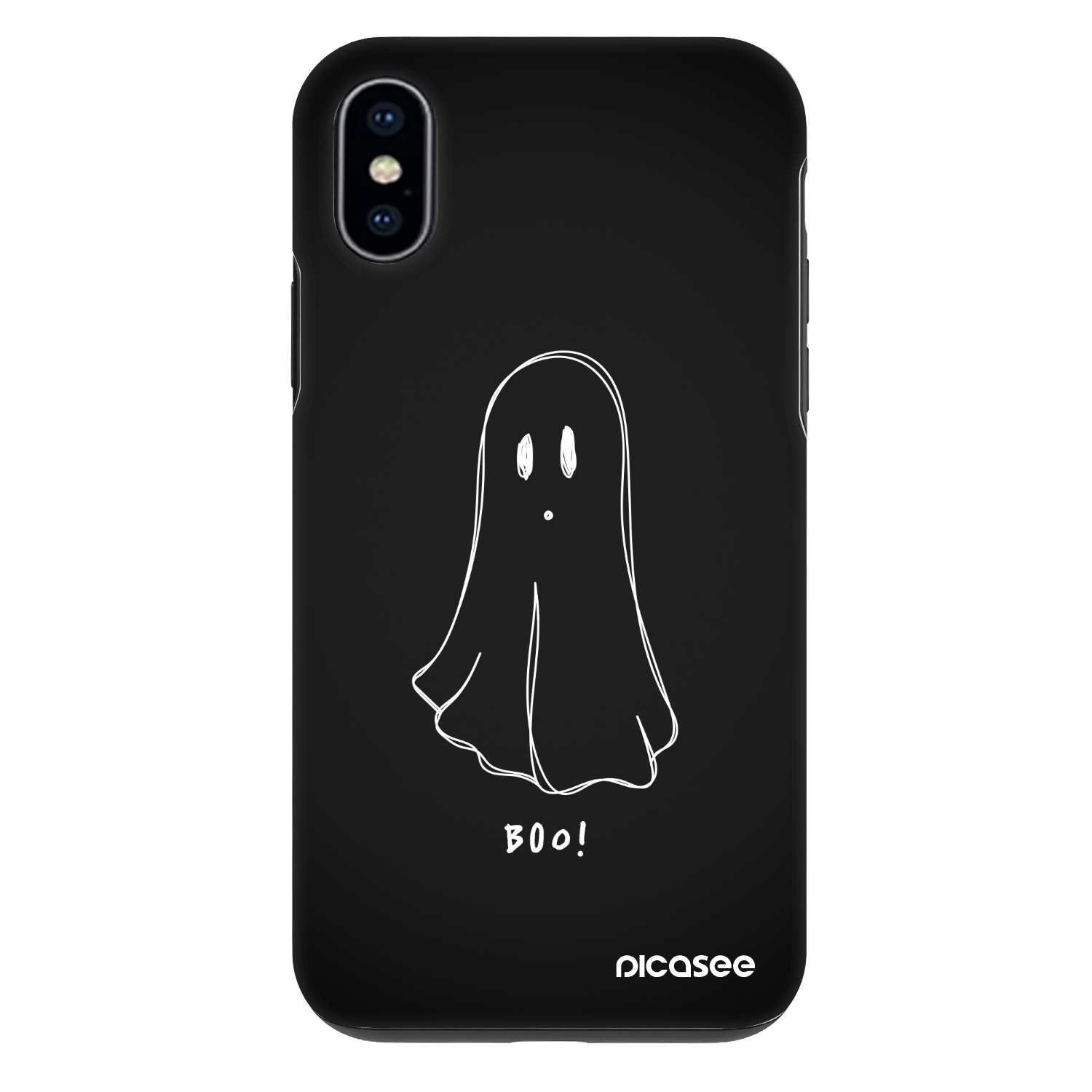 Picasee Fashion Case za Apple iPhone X/XS - Ghost 2