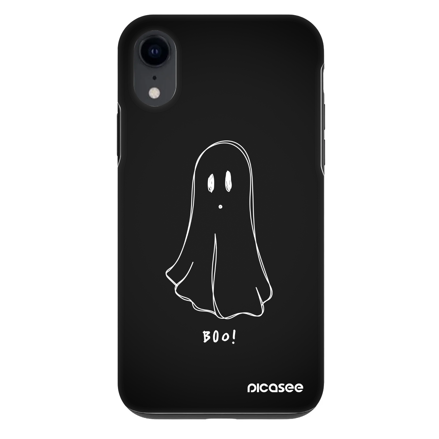 Picasee Fashion Case za Apple iPhone XR - Ghost 2