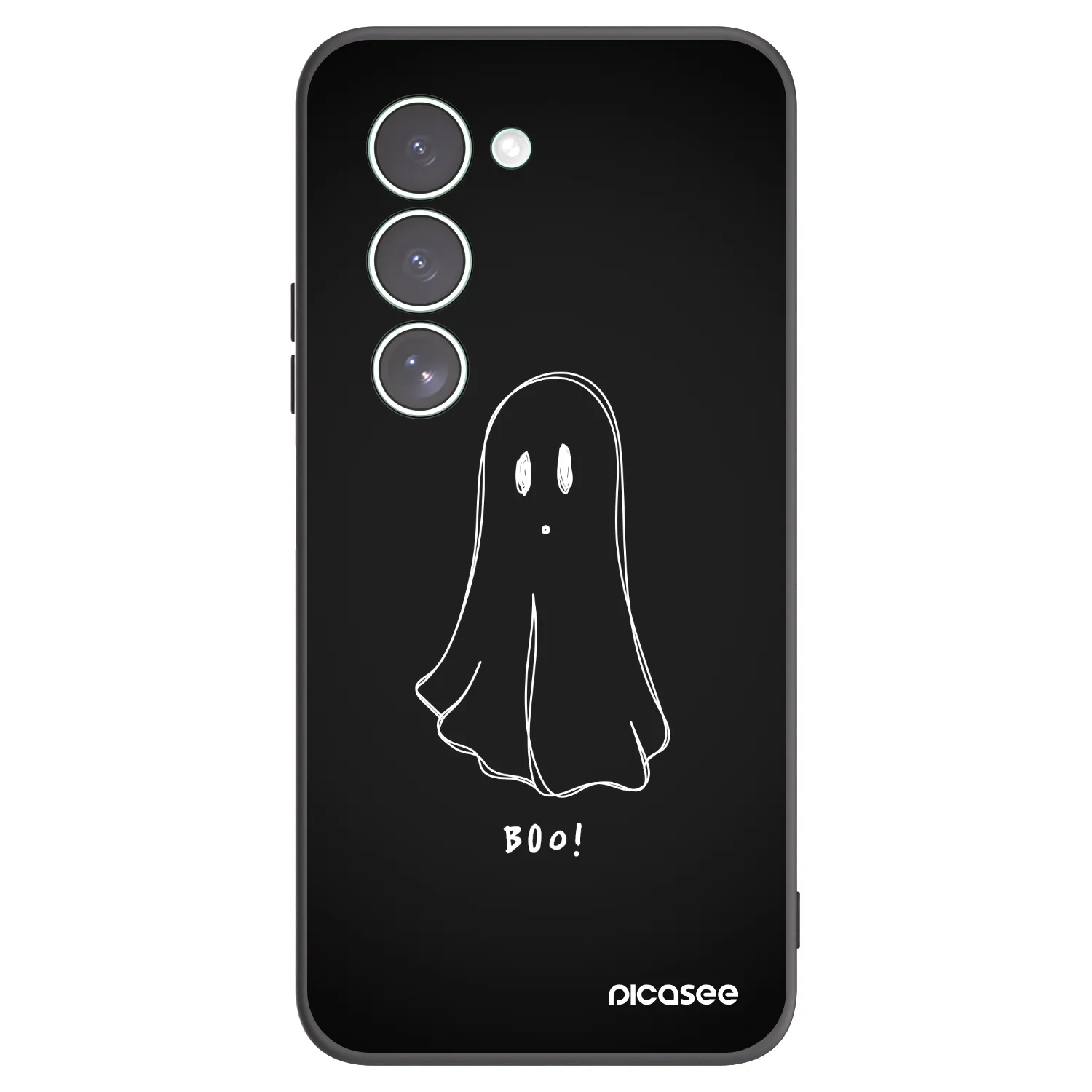 Picasee crna silikonska maskica za Xiaomi Redmi 15 5G - Ghost 2