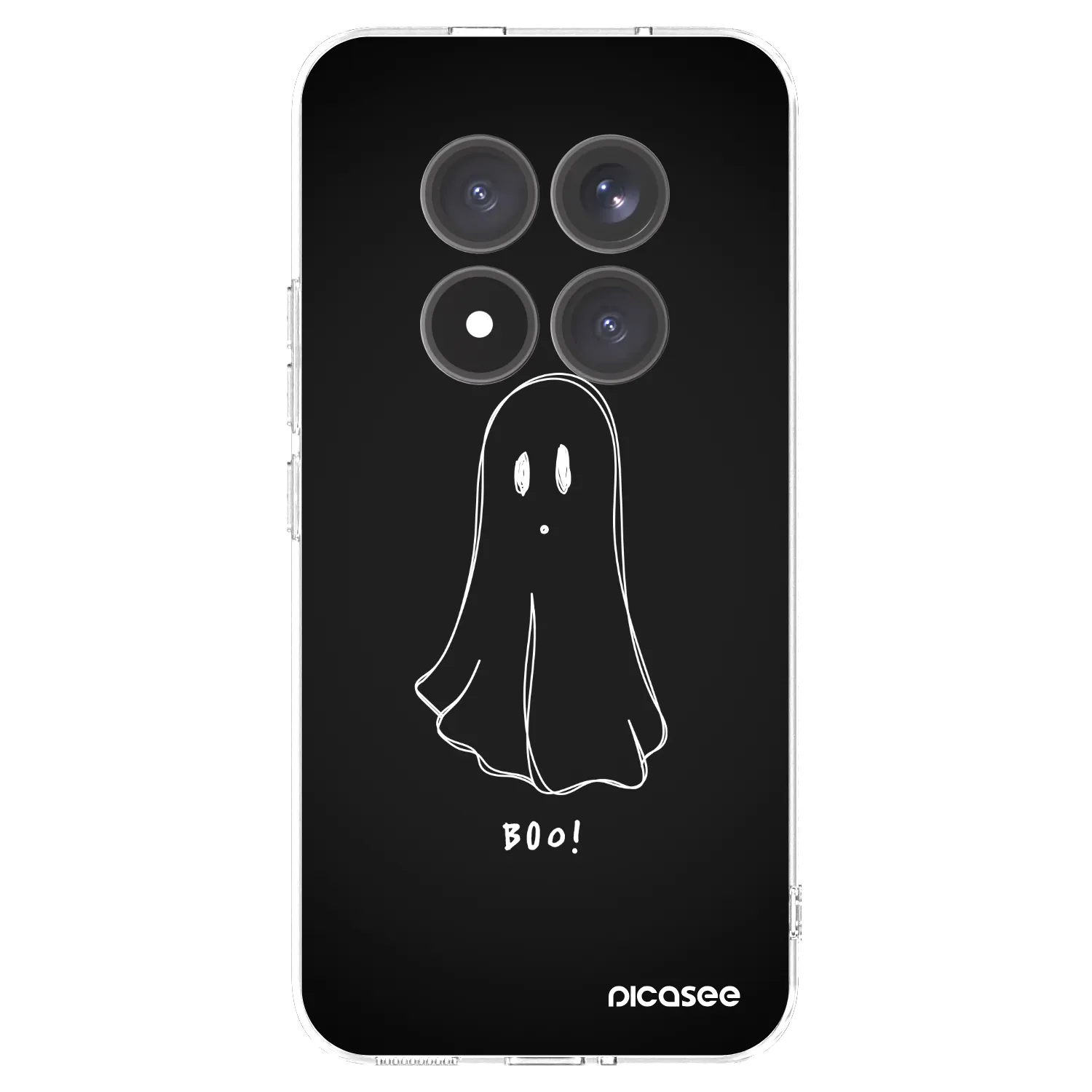 Picasee silikonska prozirna maskica za Xiaomi Redmi Note 15 Pro+ - Ghost 2