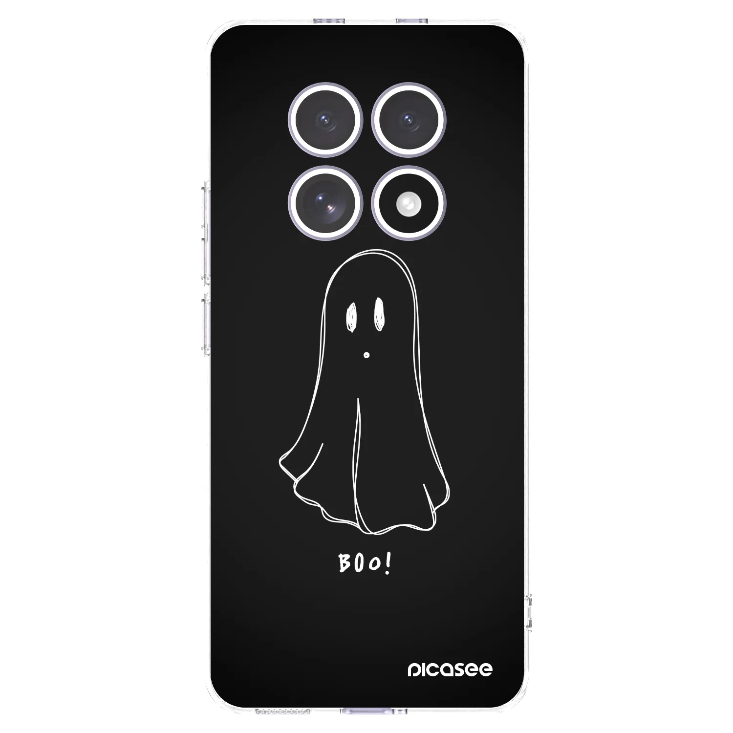 Picasee silikonska prozirna maskica za Xiaomi Redmi Note 15 4G - Ghost 2
