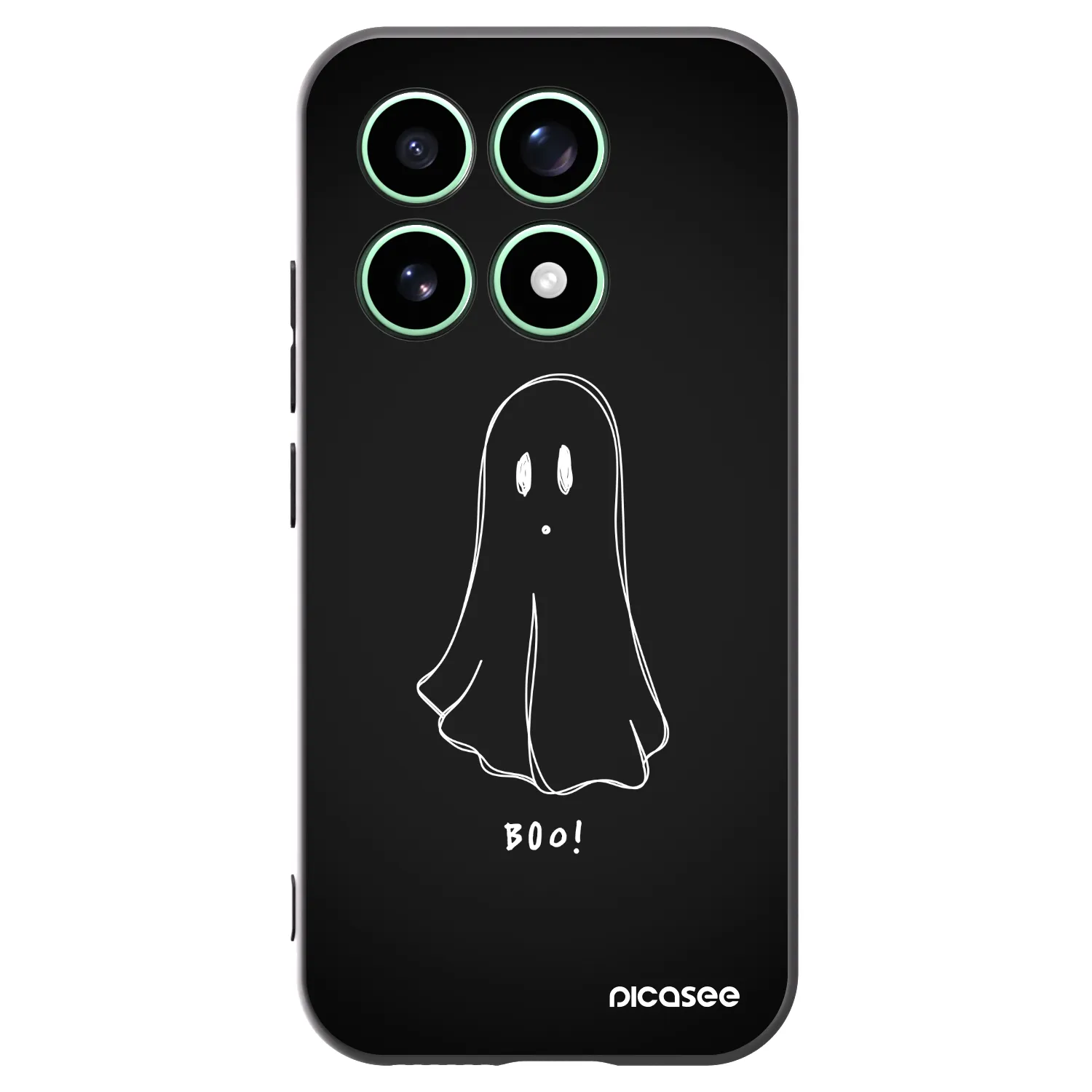 Picasee crna silikonska maskica za Xiaomi 17 - Ghost 2