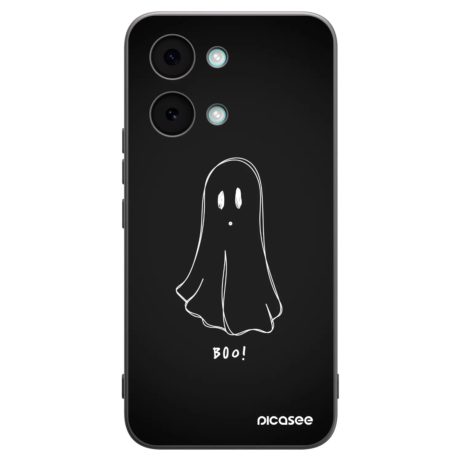 Picasee crna silikonska maskica za Xiaomi Poco X8 Pro Max - Ghost 2