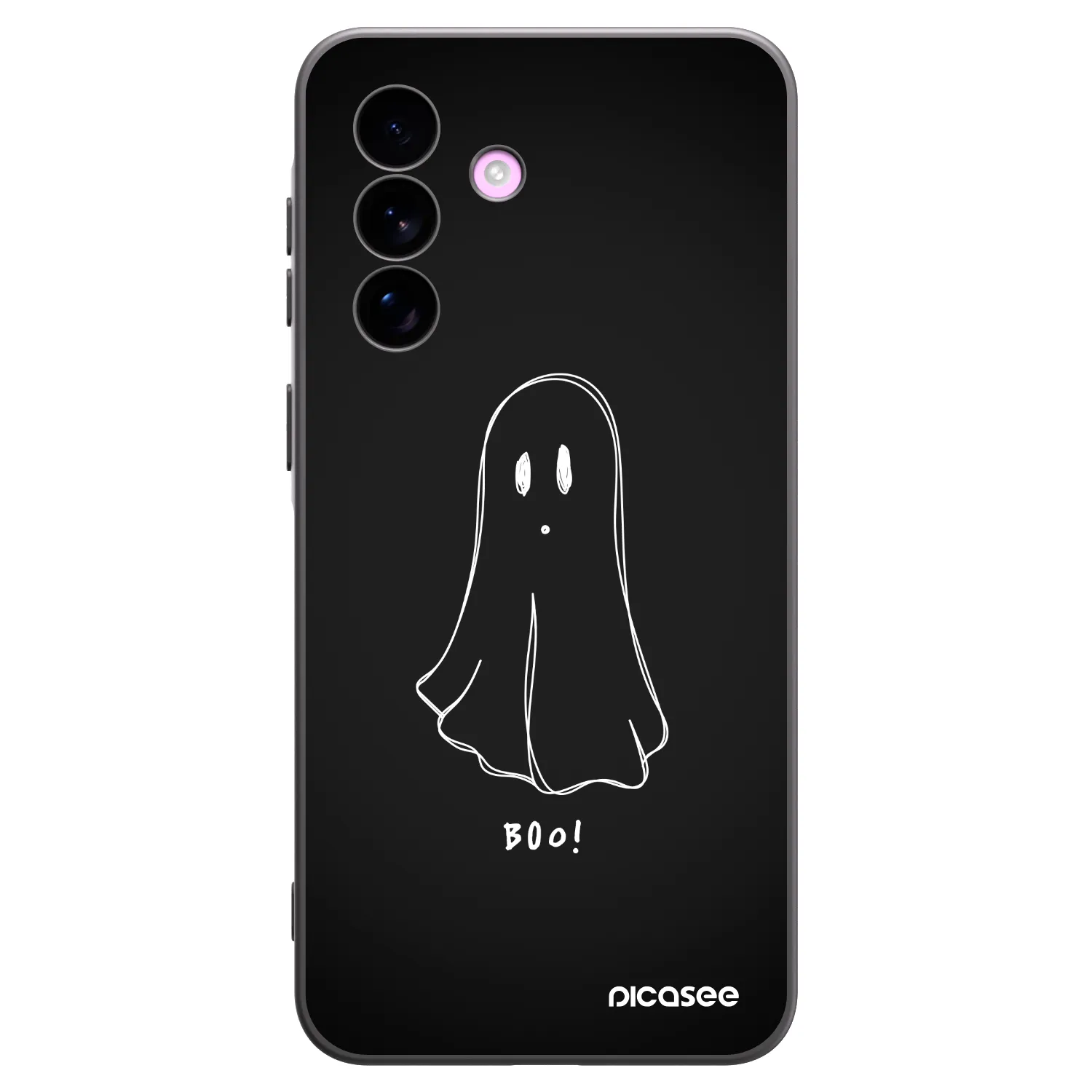 Picasee crna silikonska maskica za Samsung Galaxy A57 5G - Ghost 2