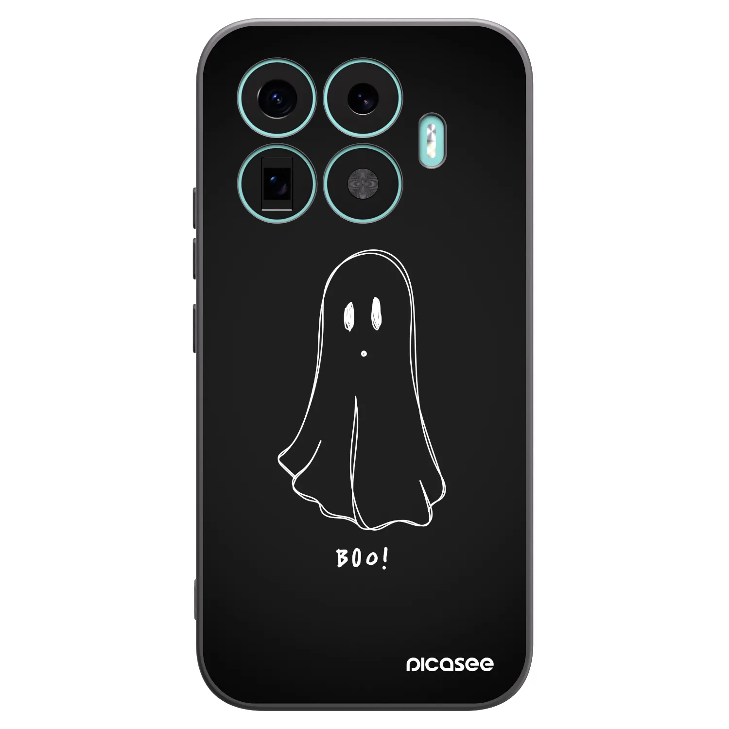Picasee crna silikonska maskica za Xiaomi 17T - Ghost 2