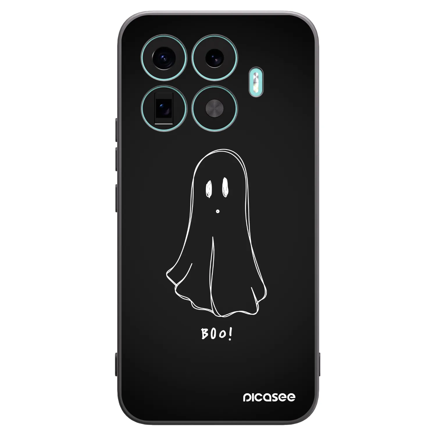 Picasee crna silikonska maskica za Xiaomi 17T Pro - Ghost 2