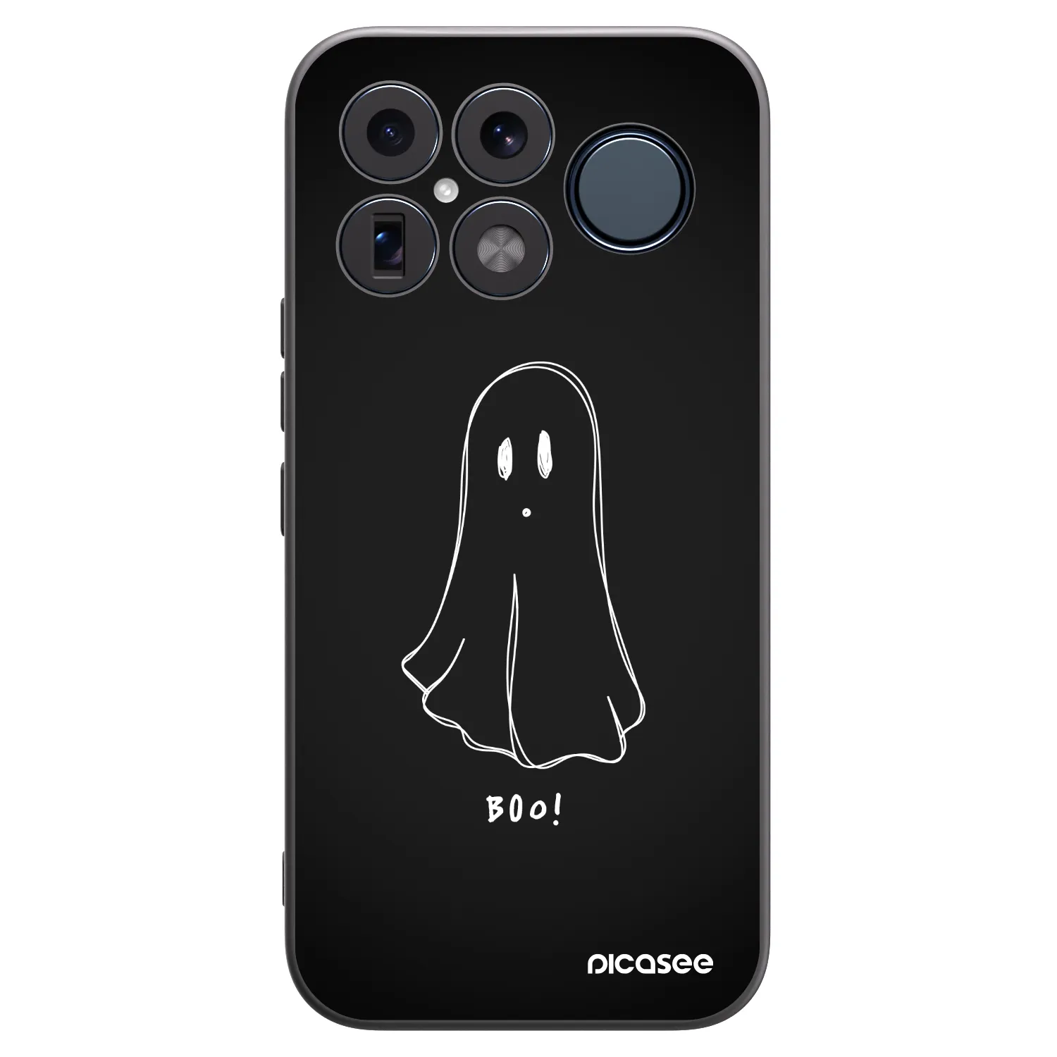 Picasee crna silikonska maskica za Xiaomi Poco F8 Ultra - Ghost 2