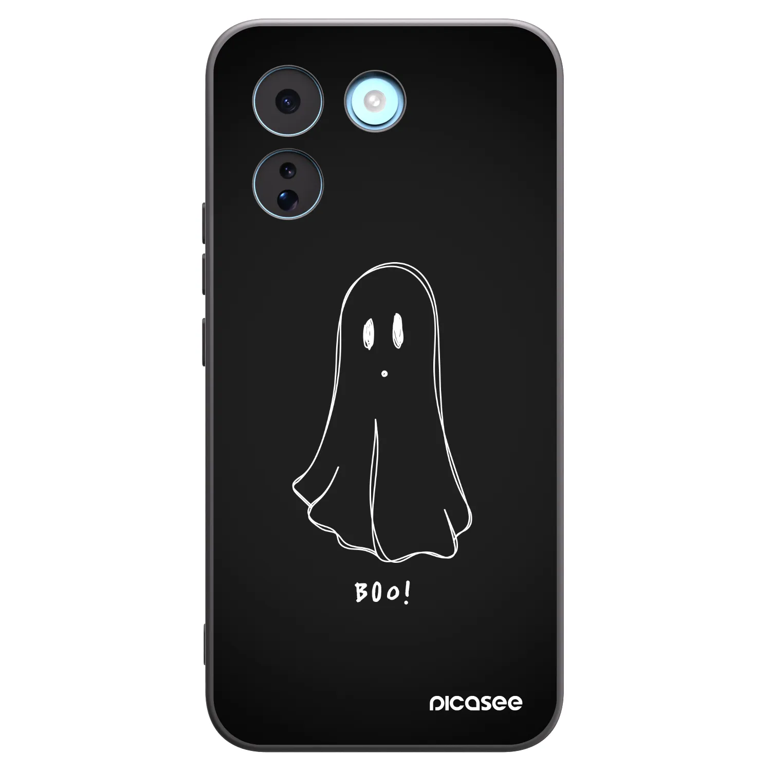 Picasee crna silikonska maskica za Xiaomi Redmi Note 17 Pro MAX 5G - Ghost 2